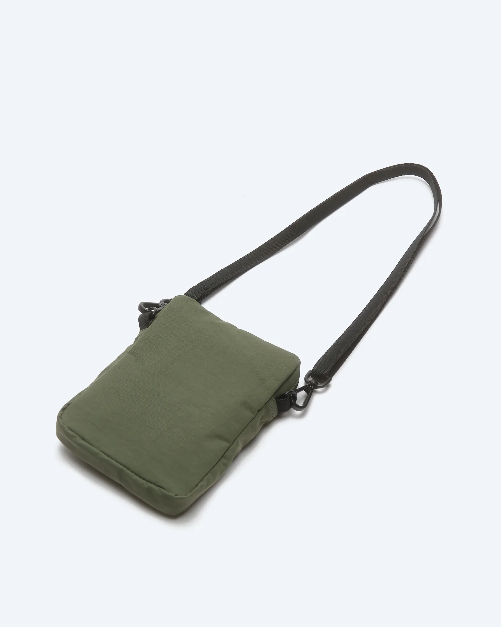 Fred Perry Nylon Badge Small Side Bag Green