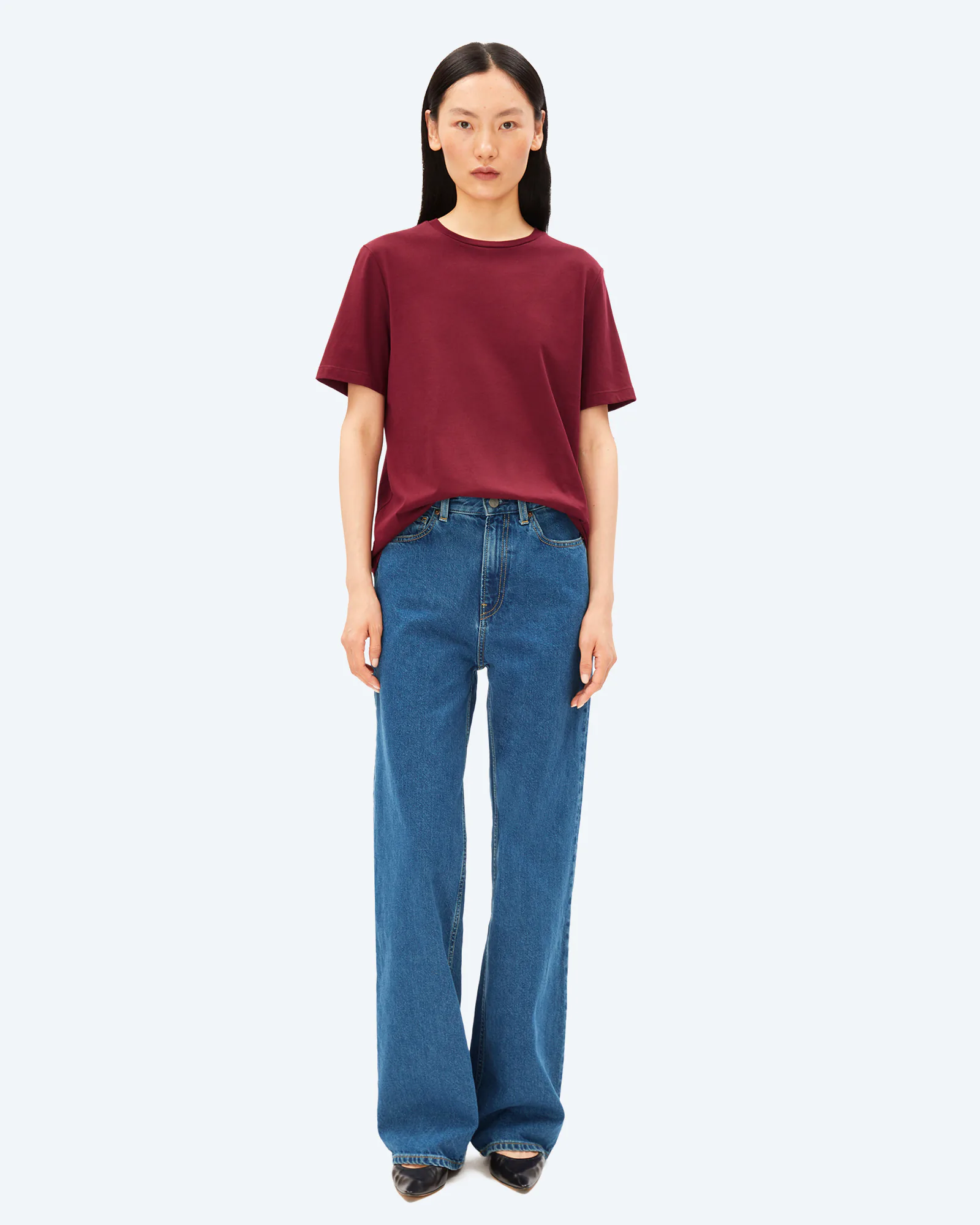 Lualaa T-Shirt Velvet Red