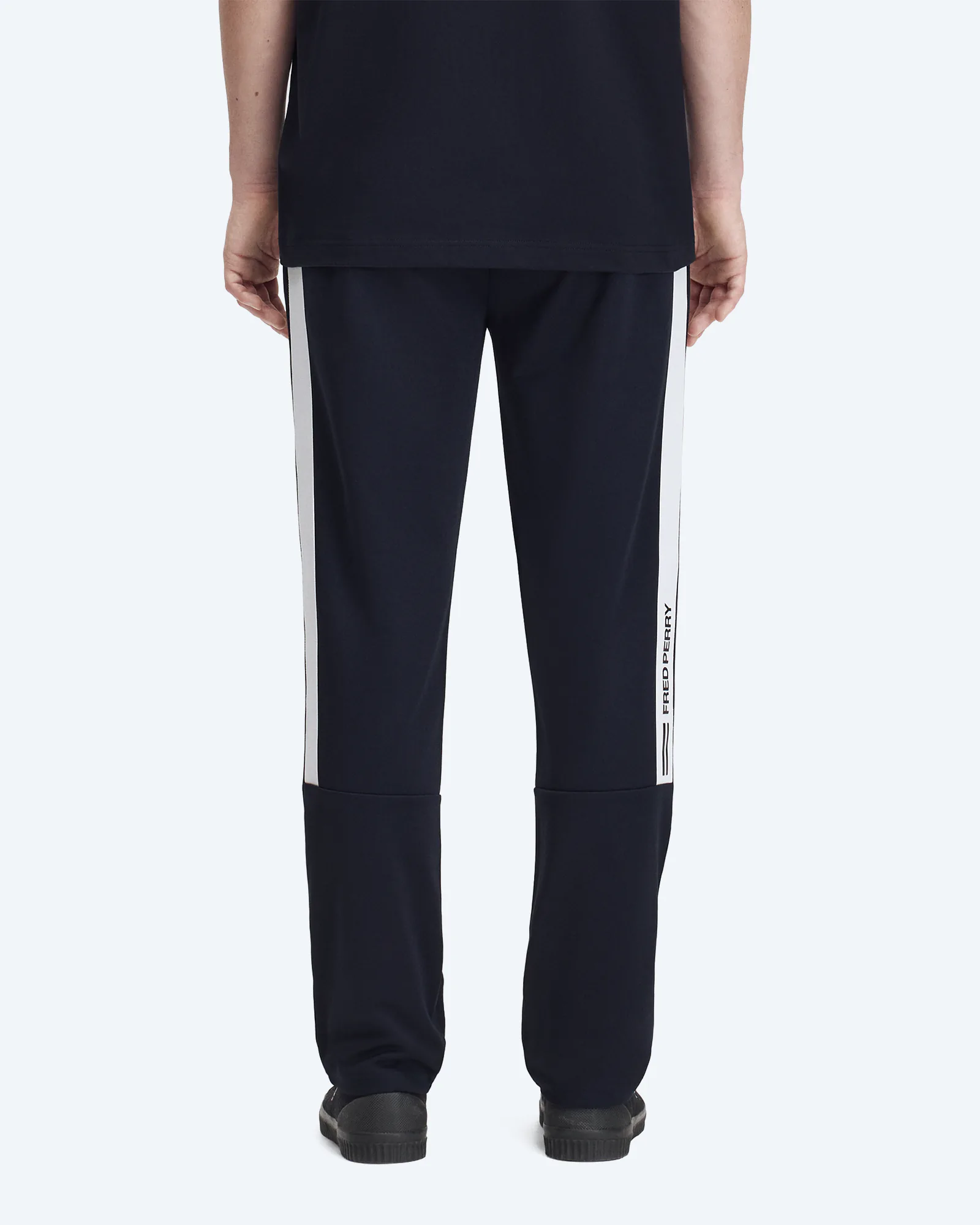 Printed Tape Track Pant Navy