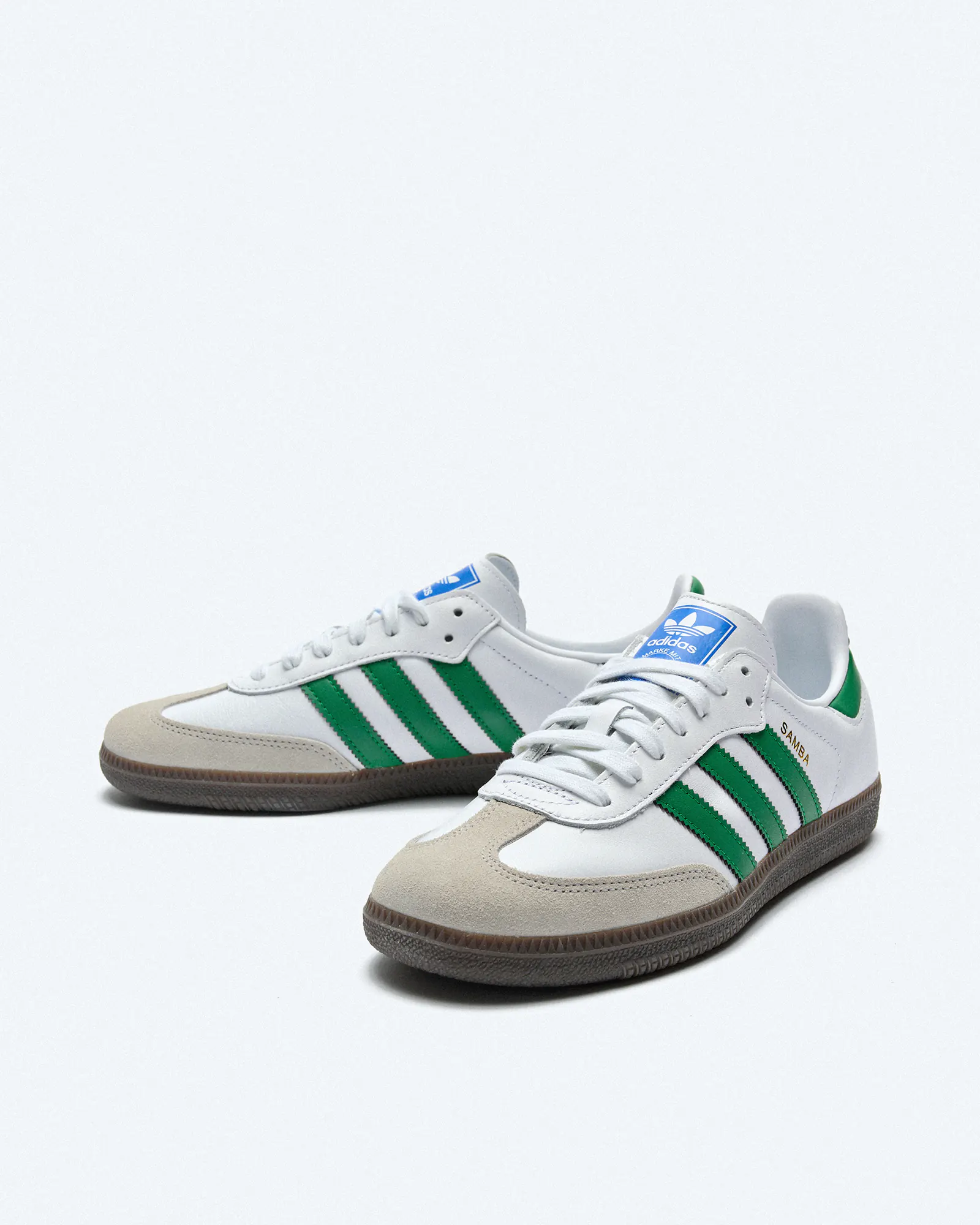 adidas Originals Sneaker Samba OG White/Green/Gum adidas Originals Sneaker Samba OG White/Green/Gum