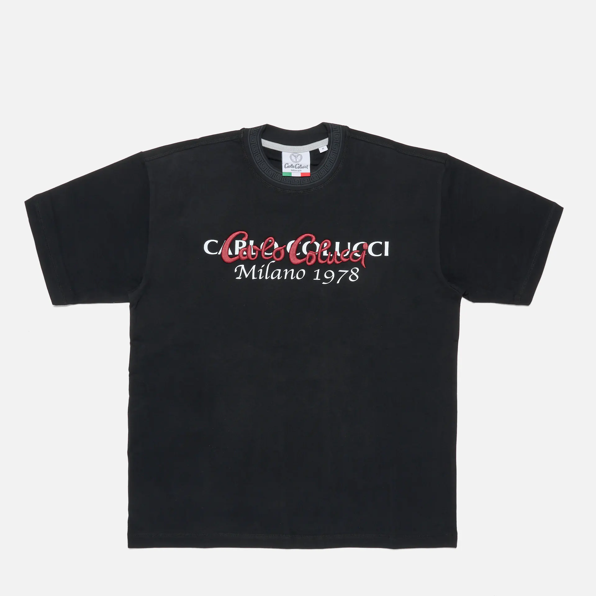 Carlo Colucci Street Classic Oversize T-Shirt Black