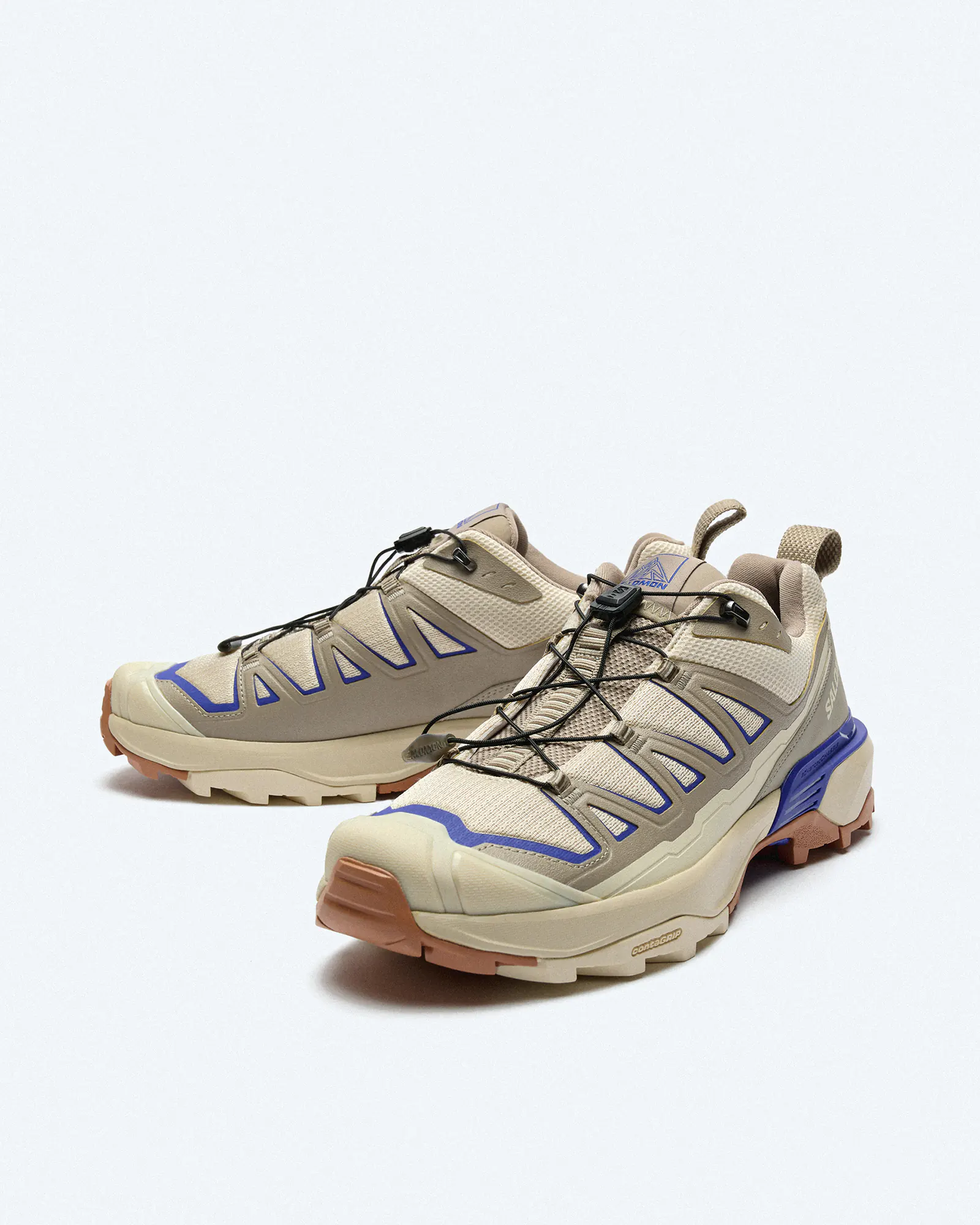 Salomon X Ultra 360 Edge Sneaker Almond Milk/Vintage Khaki/Spectrum Blue Salomon X Ultra 360 Edge Sneaker Almond Milk/Vintage Khaki/Spectrum Blue