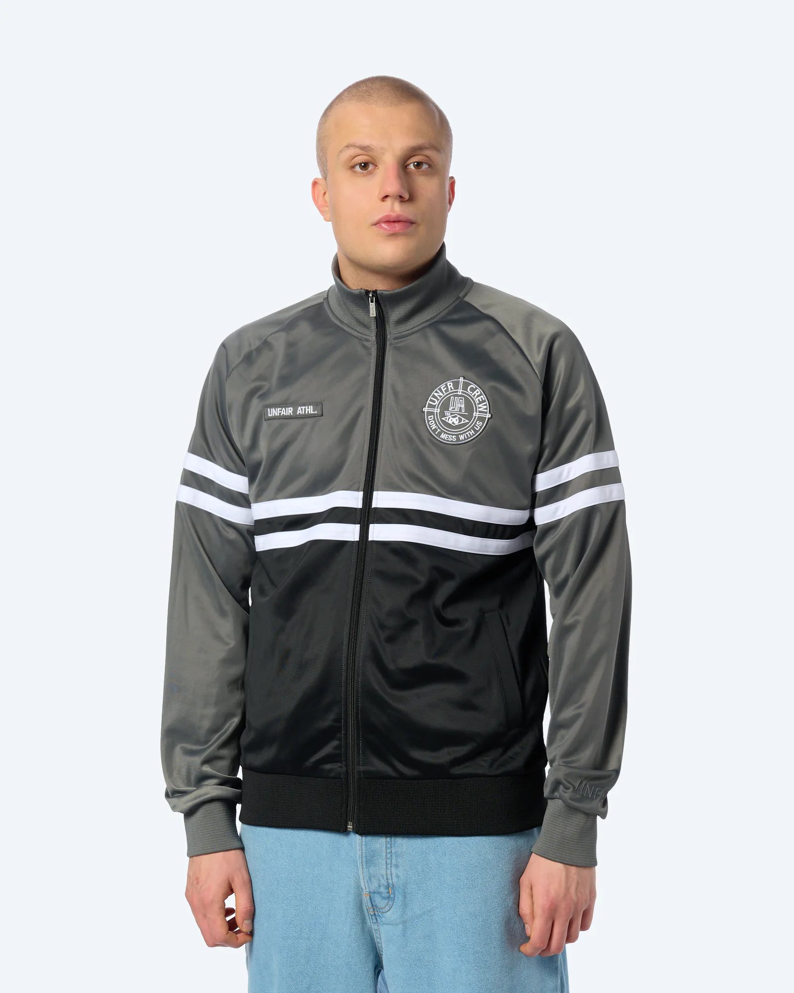 Unfair Athletics DMWU Tracktop Charcoal/Black