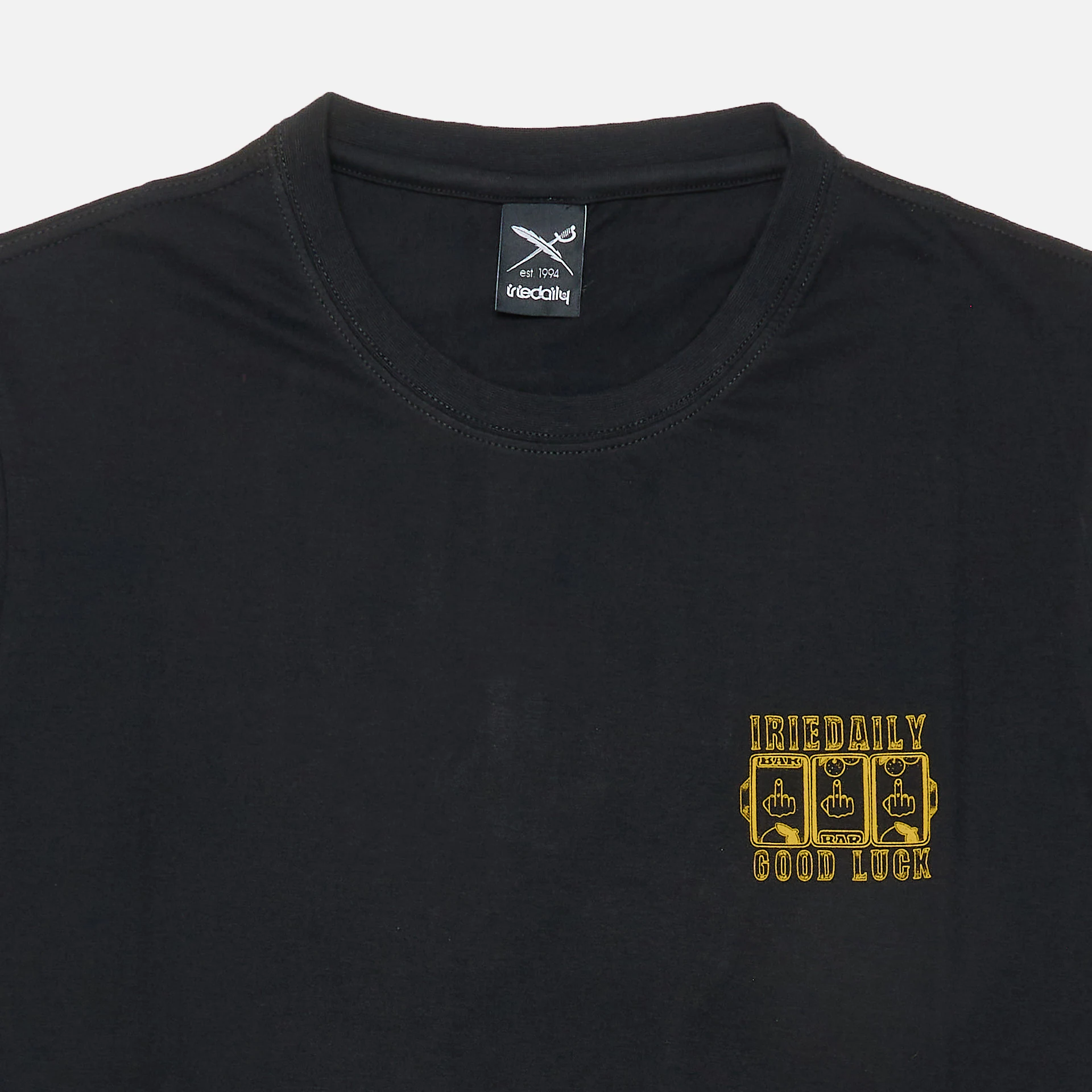 Iriedaily Good Luck T-Shirt Black