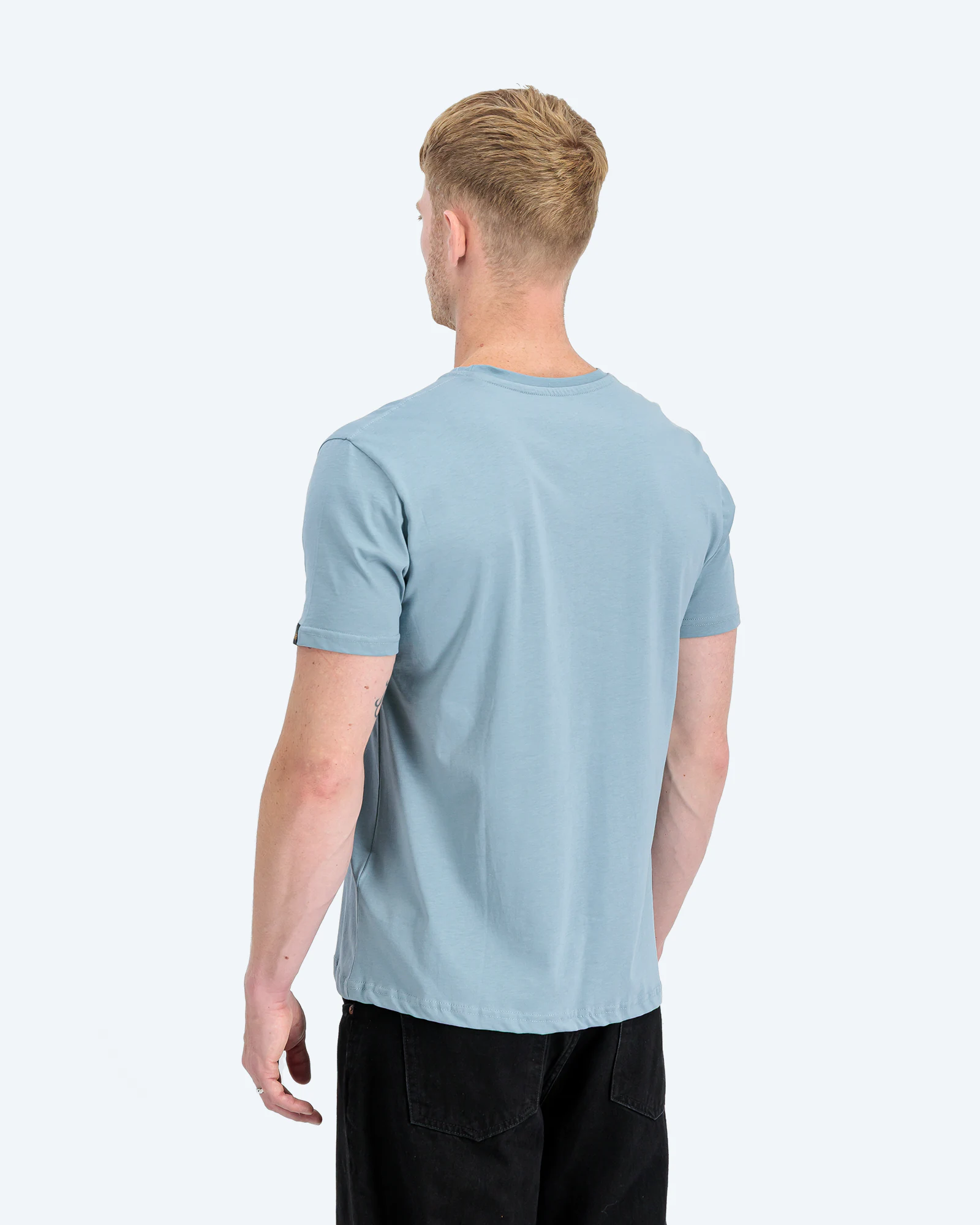 Basic T-Shirt Grey/Blue