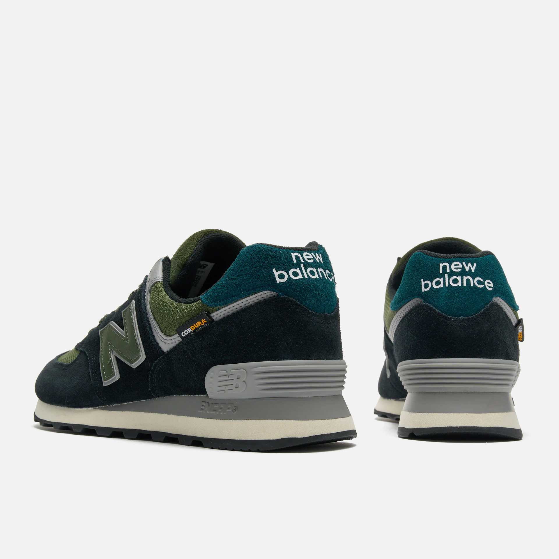 New Balance U574KBG Sneaker Black/Green