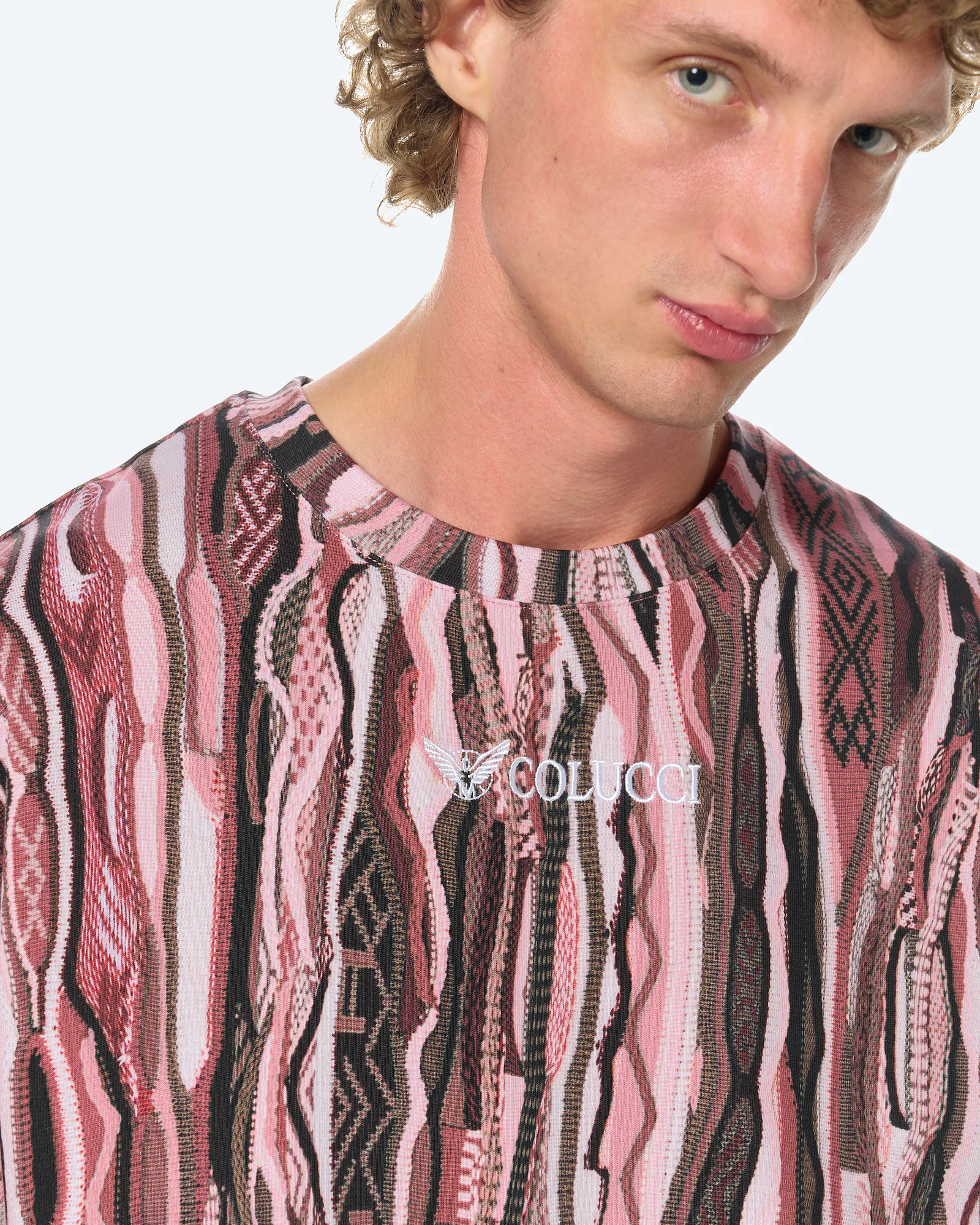 Signature T-Shirt Aop Rose