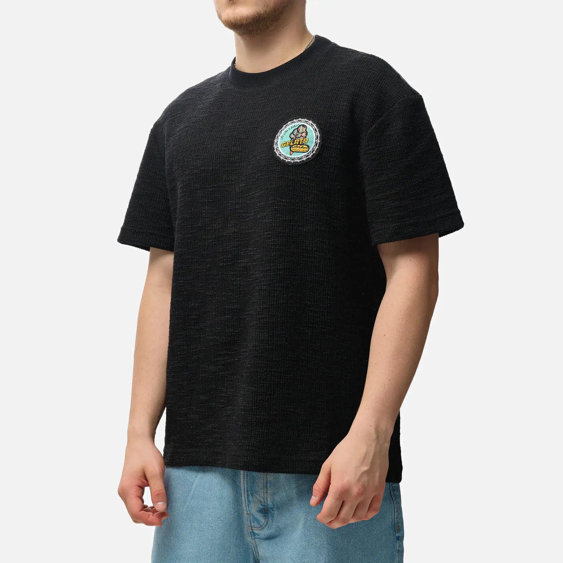 Carlo Colucci Gelato Oversized T-Shirt Black