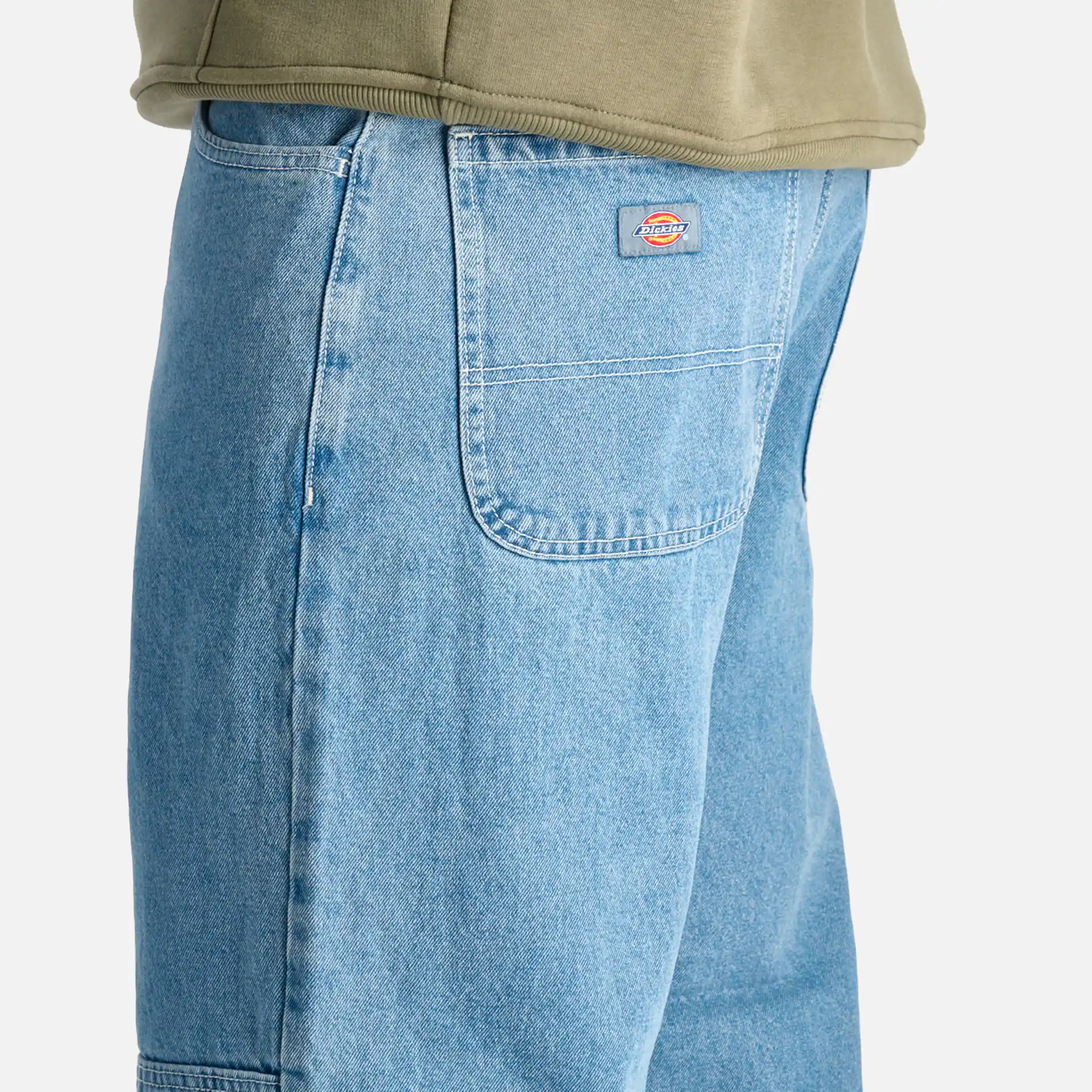 Dickies Double Knee Denim Pant Light Wash