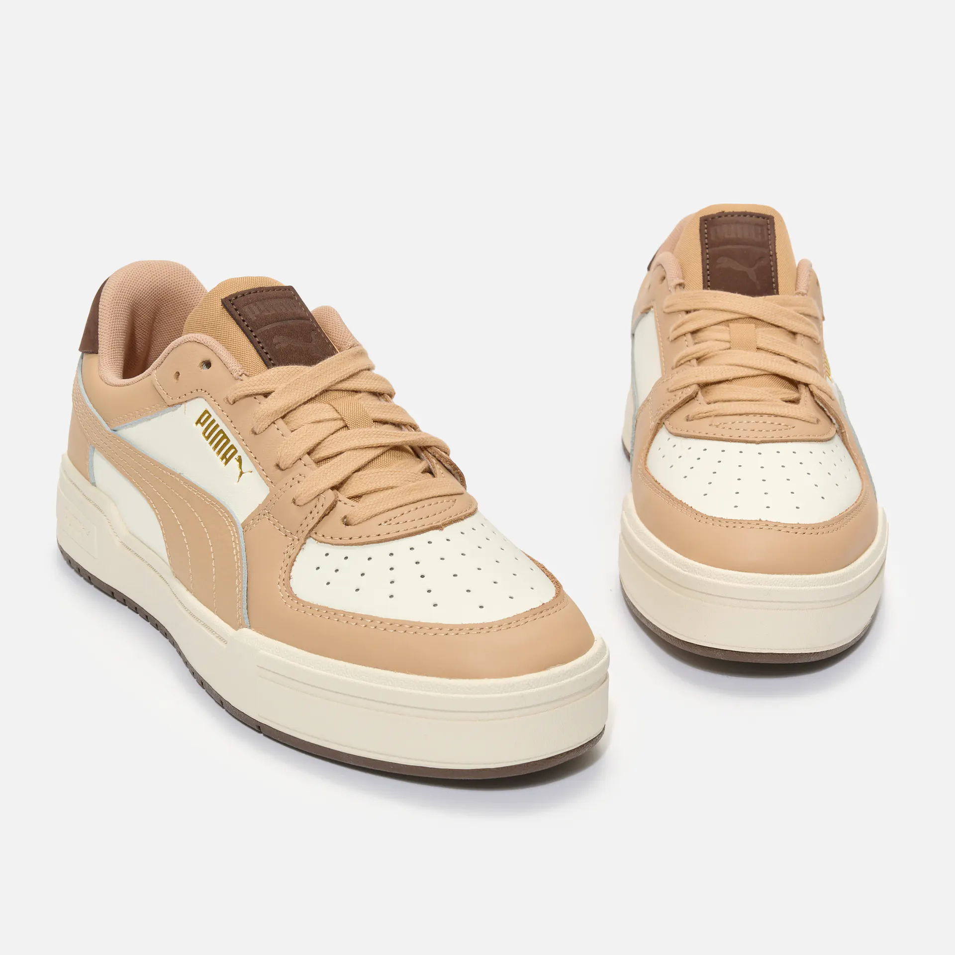 PUMA CA Pro Sneaker Light Mix Warm White/Dusty Tan/Chocolate