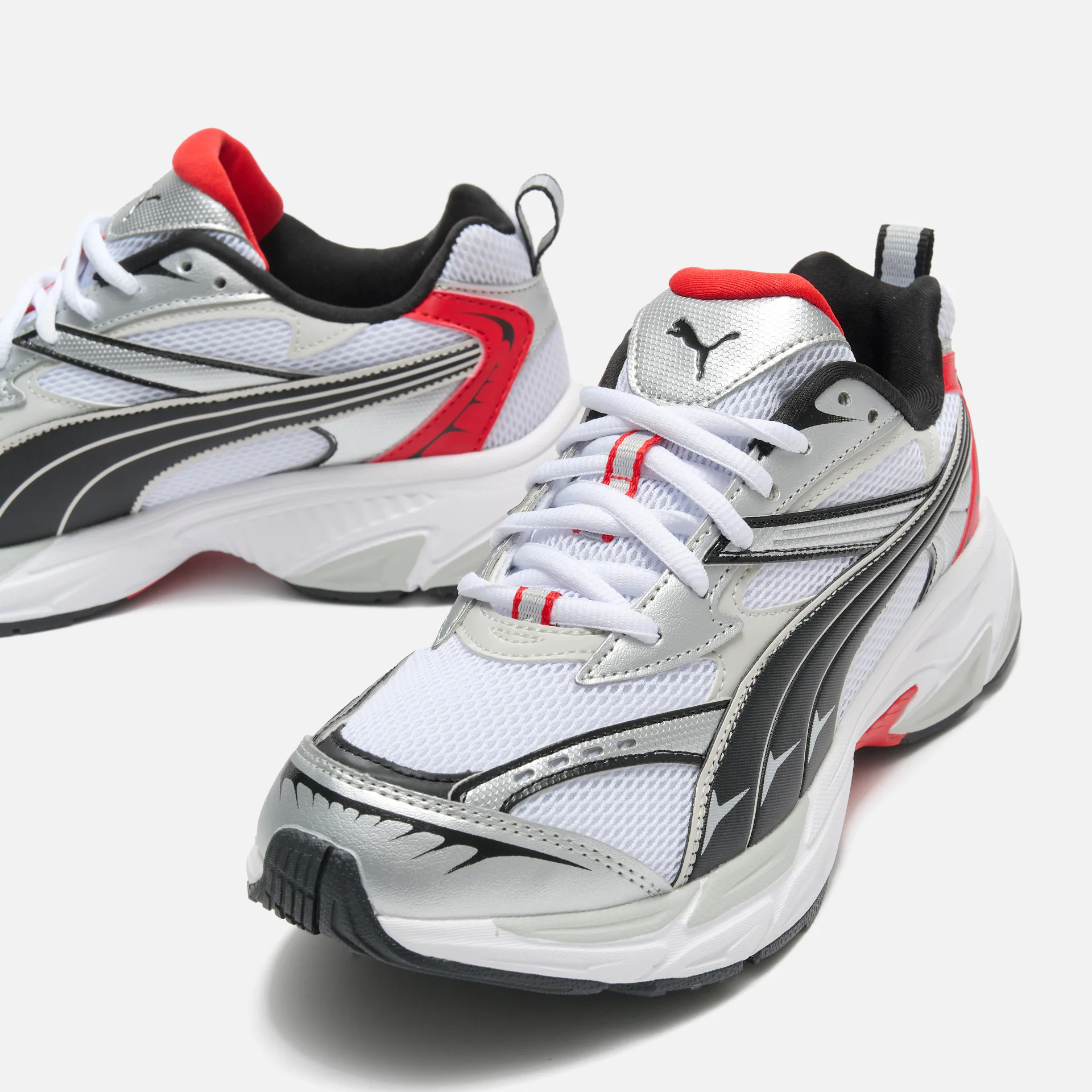 PUMA  Morphic White For All Time Red 