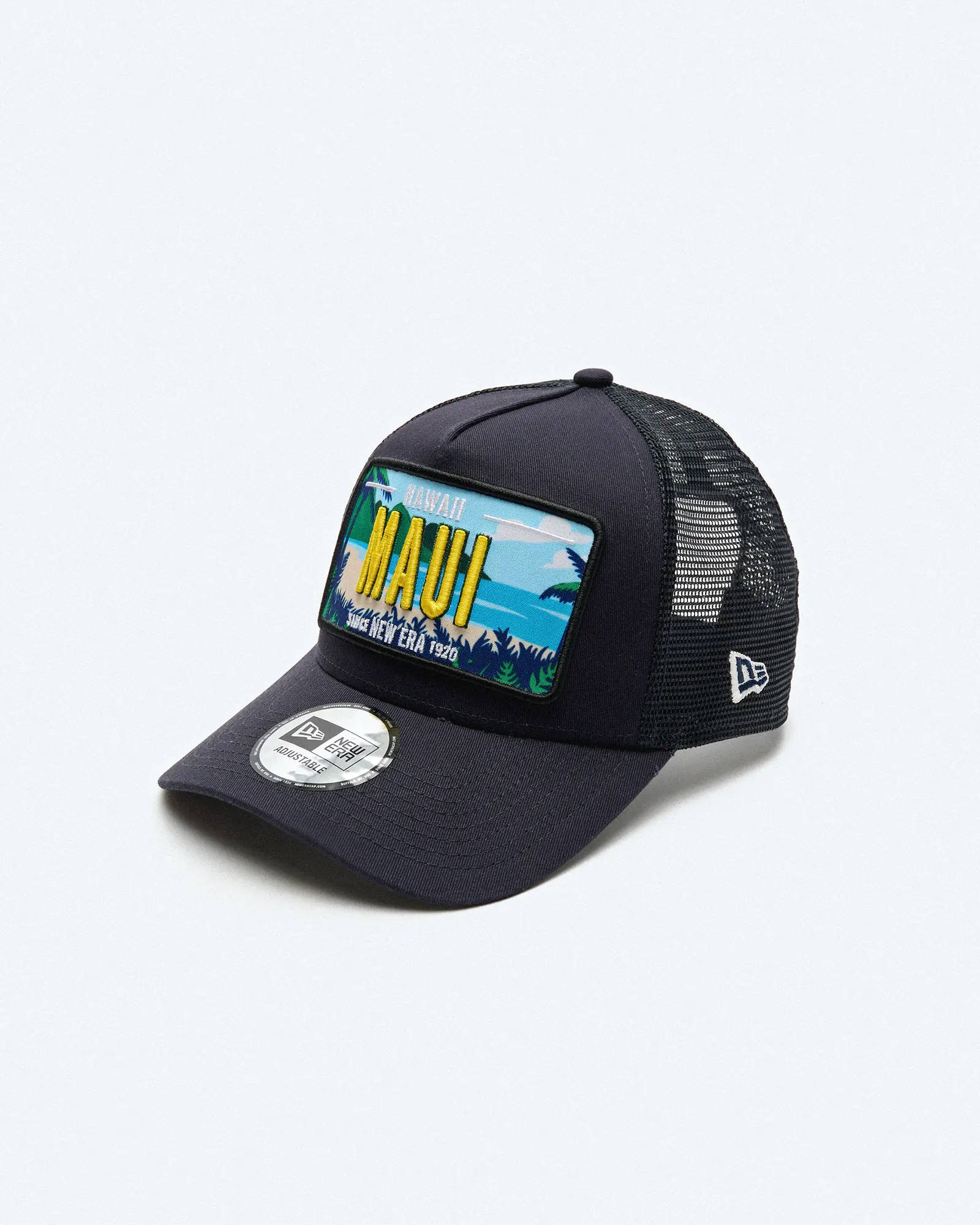 New Era License Plate Trucker Cap Navy/Navy New Era License Plate Trucker Cap Navy/Navy