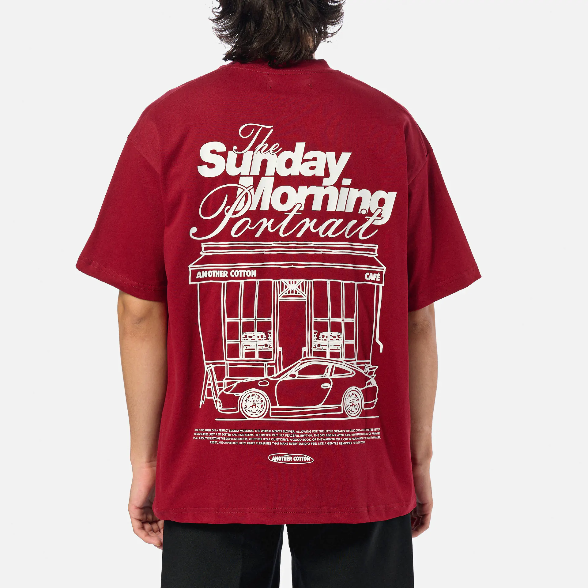 Another Cotton Sunday Morning T-Shirt Red