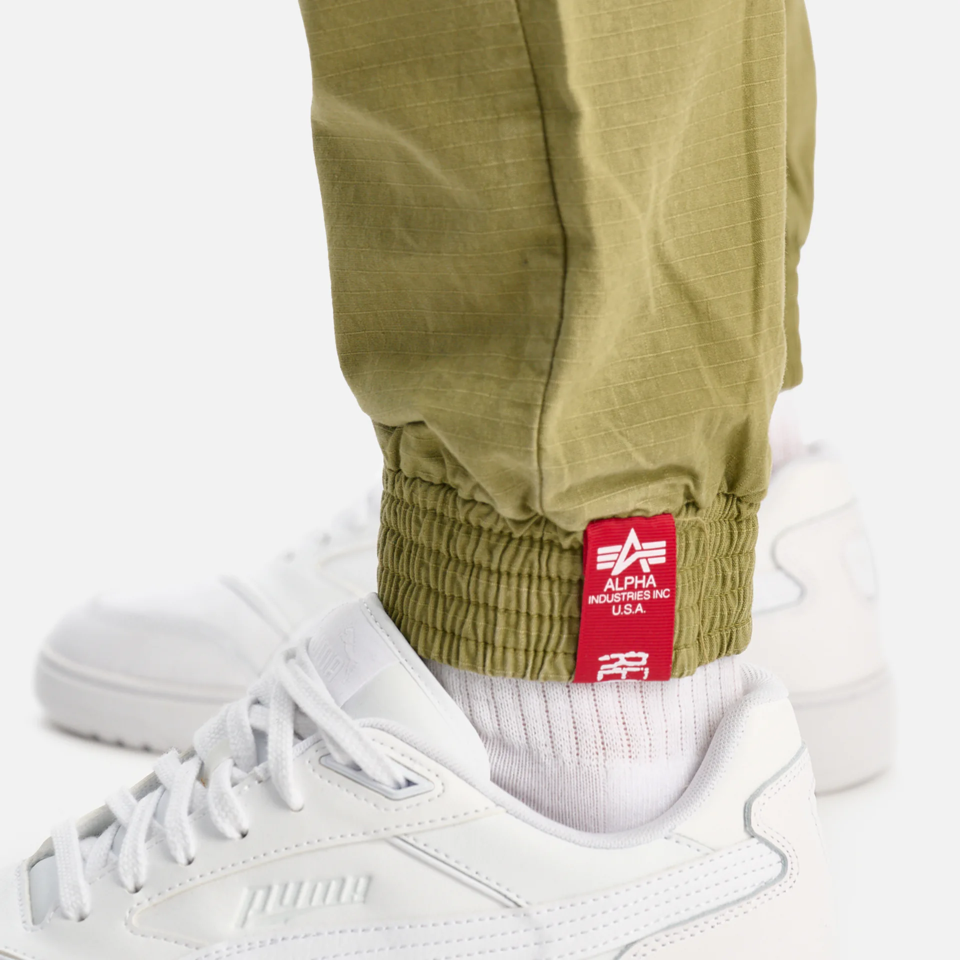 Alpha Industries Ripstop Cargo Pants Light Olive