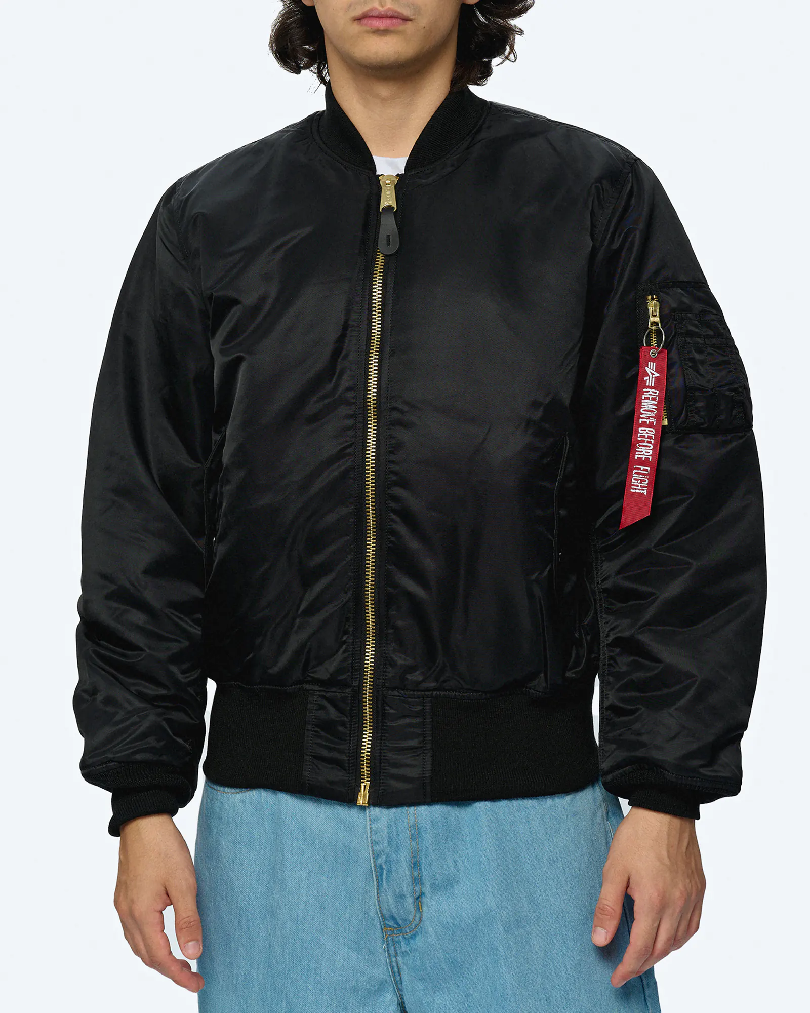 Alpha Industries MA-1 Heritage Jacket Black Alpha Industries MA-1 Heritage Jacket Black