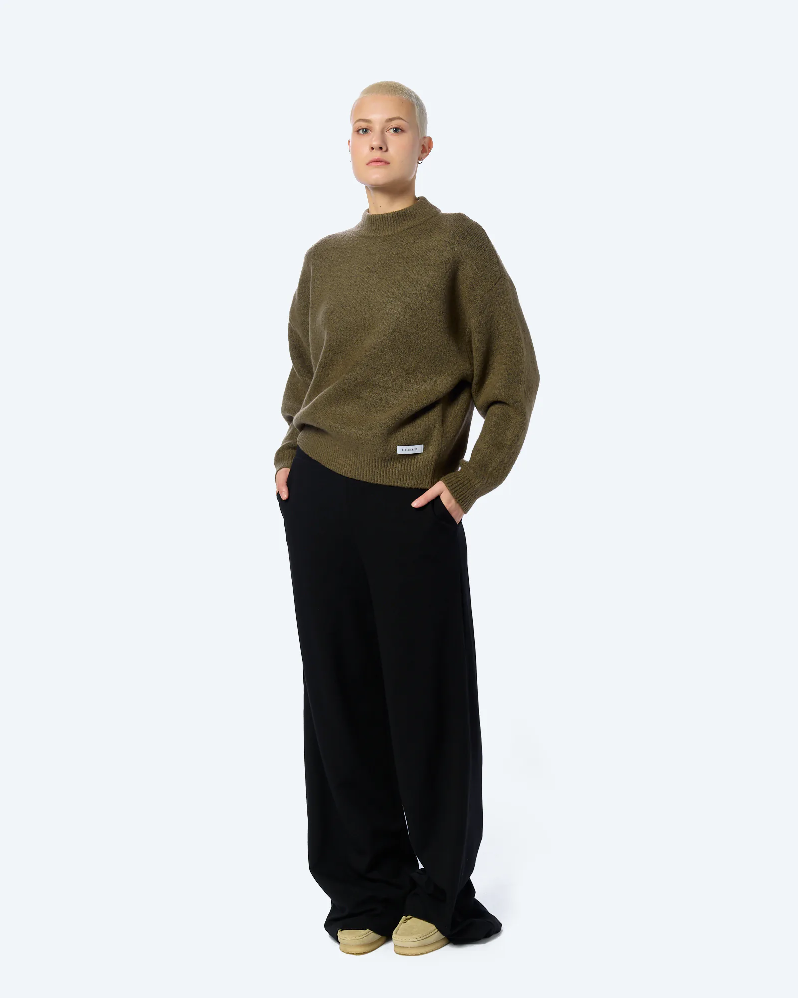 Kleinigkeit Görls Wollma Hayek Pullover Brown