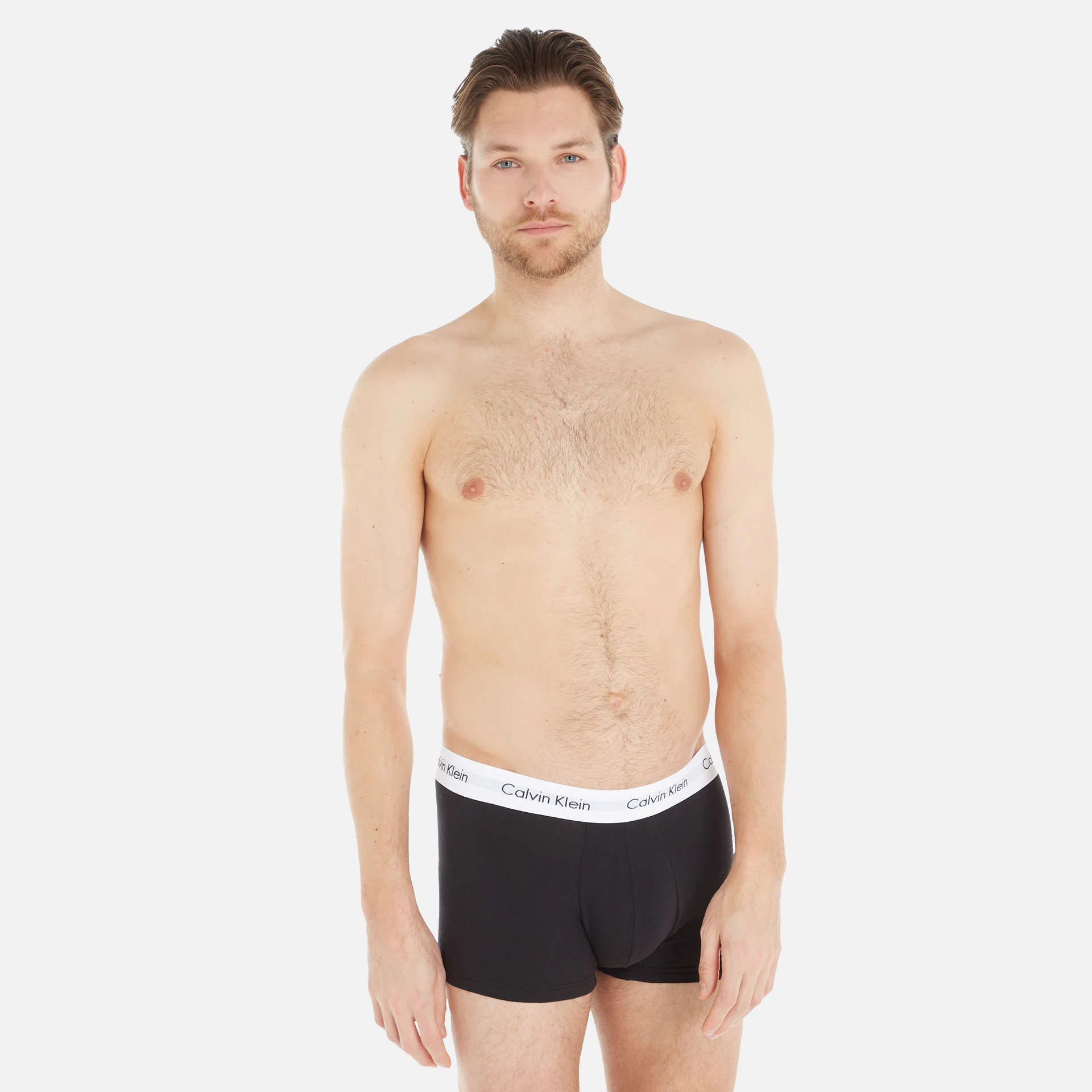 Calvin Klein 3Pack Low Rise Trunk Black/White/Grey Heather