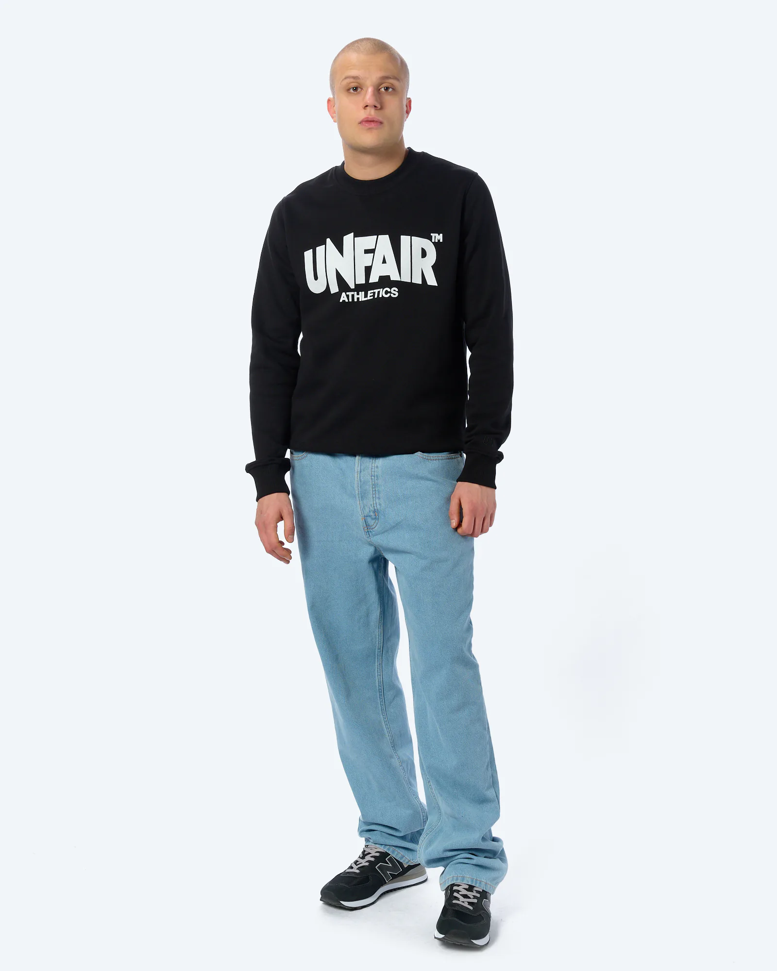 Unfair Athletics Classic Label Crewneck Black