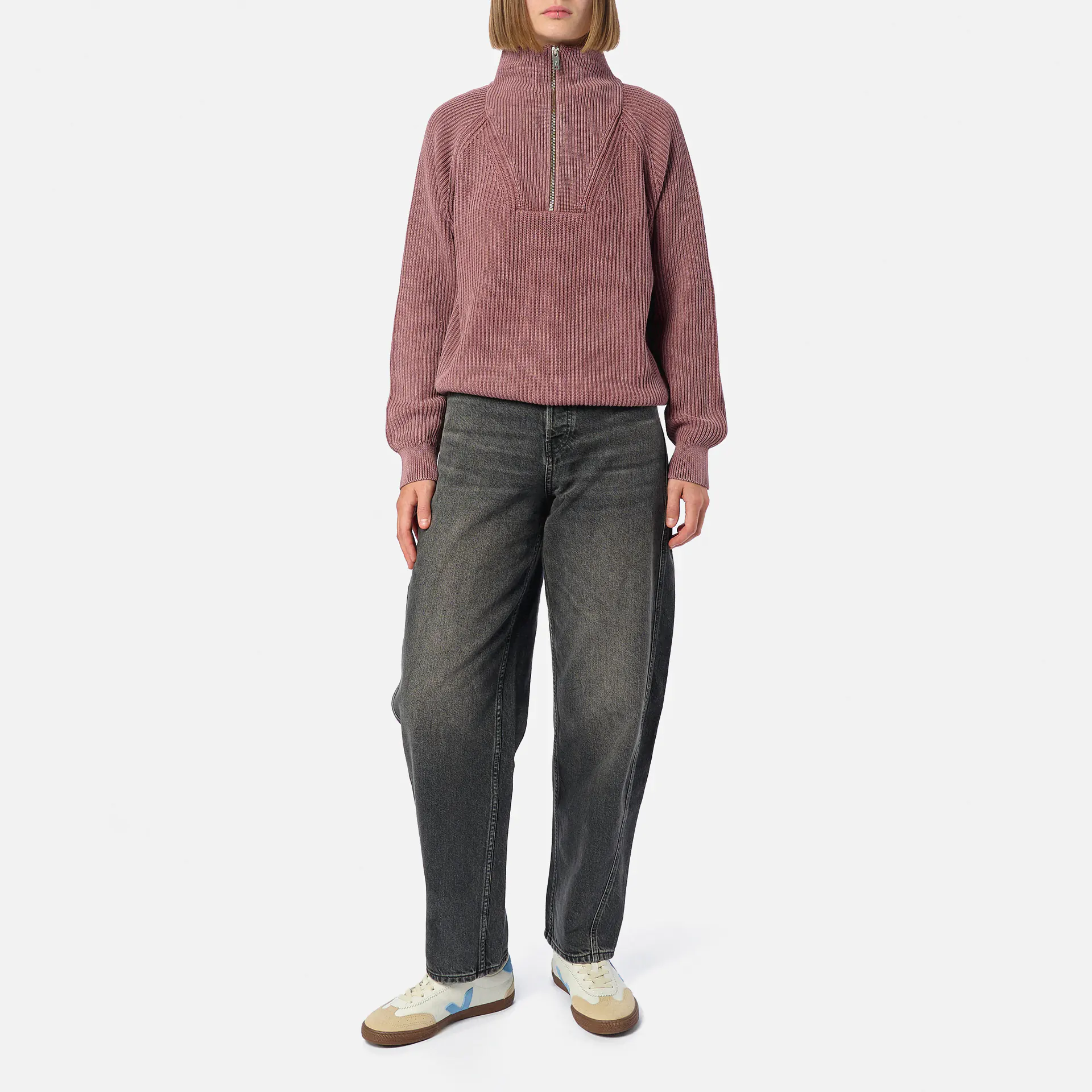 ARMEDANGELS RONYIAAS GMT DYE Pullover Dark Berry