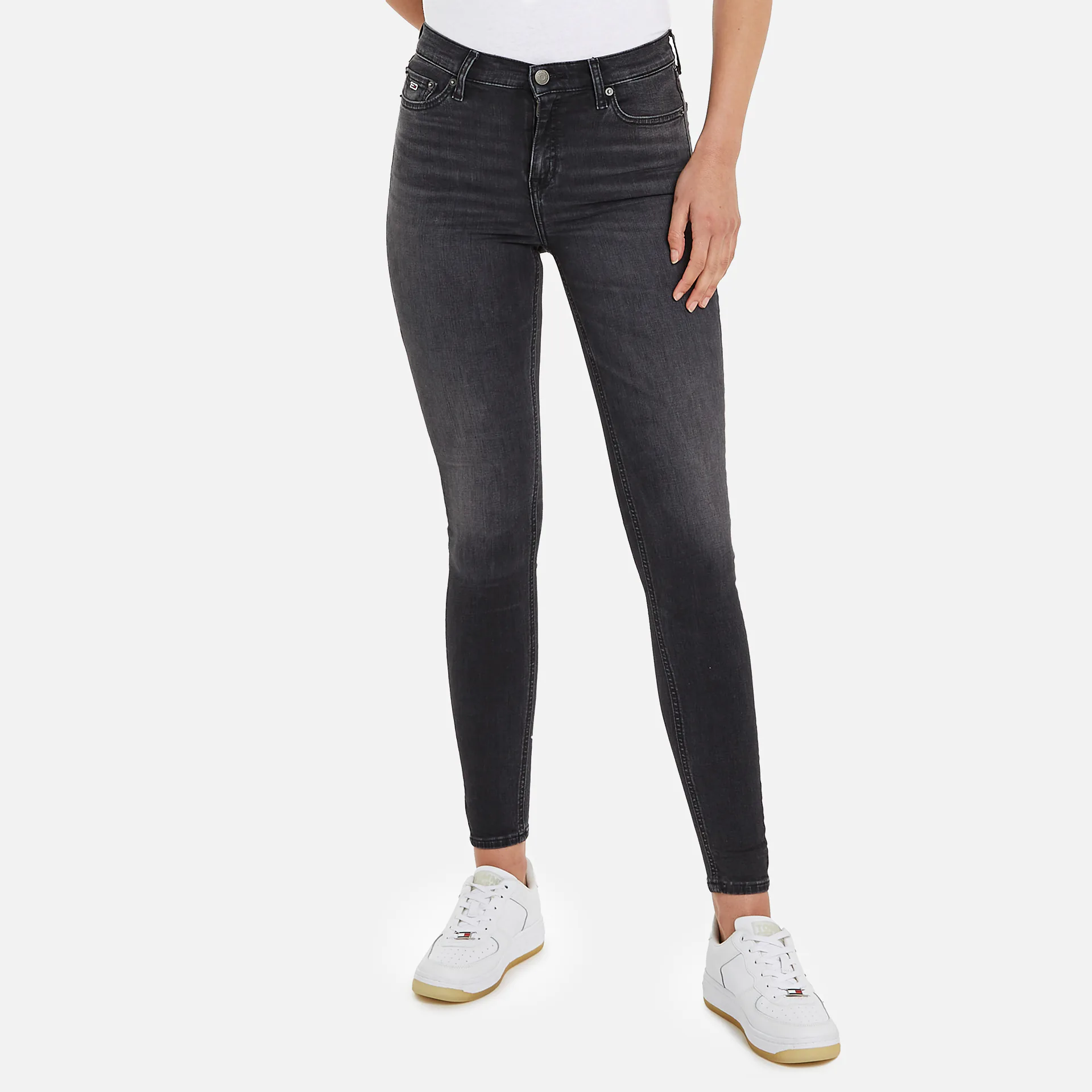 Tommy Jeans Nora Mid Waist Skinny Jeans Black