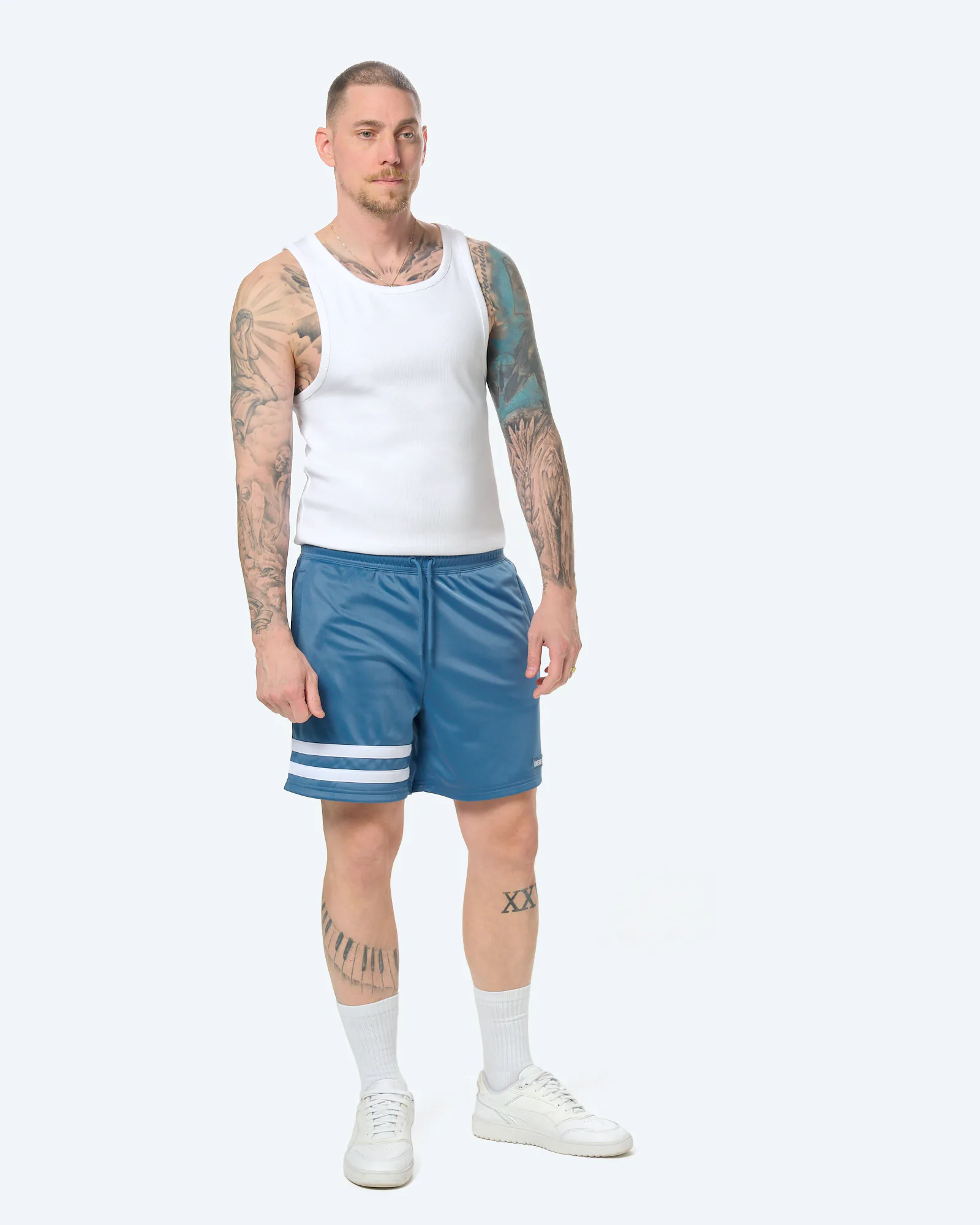 Unfair Athletics DMWU Athletic Shorts Moonlight Blue