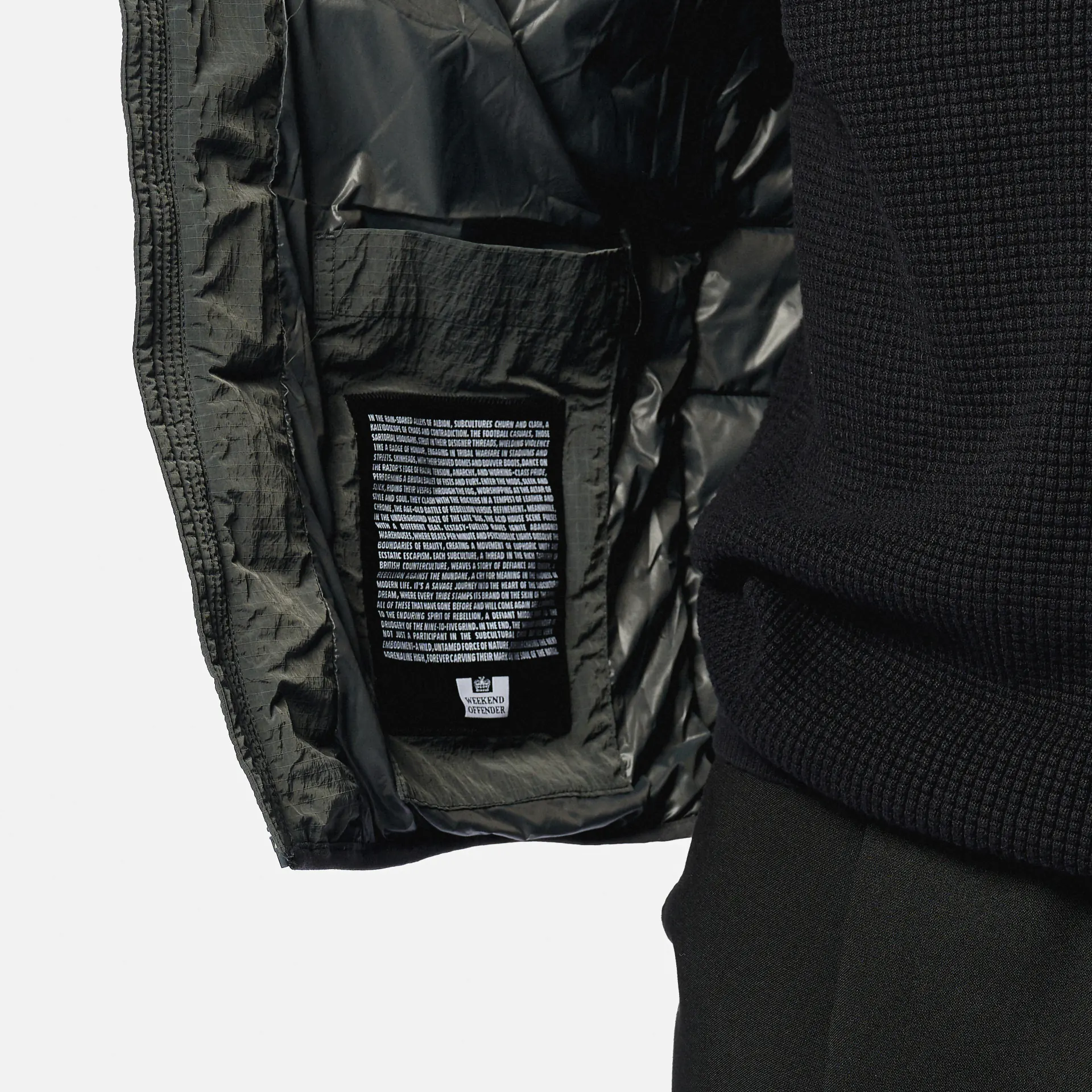Weekend Offender Toronto Jacket Dark Grey