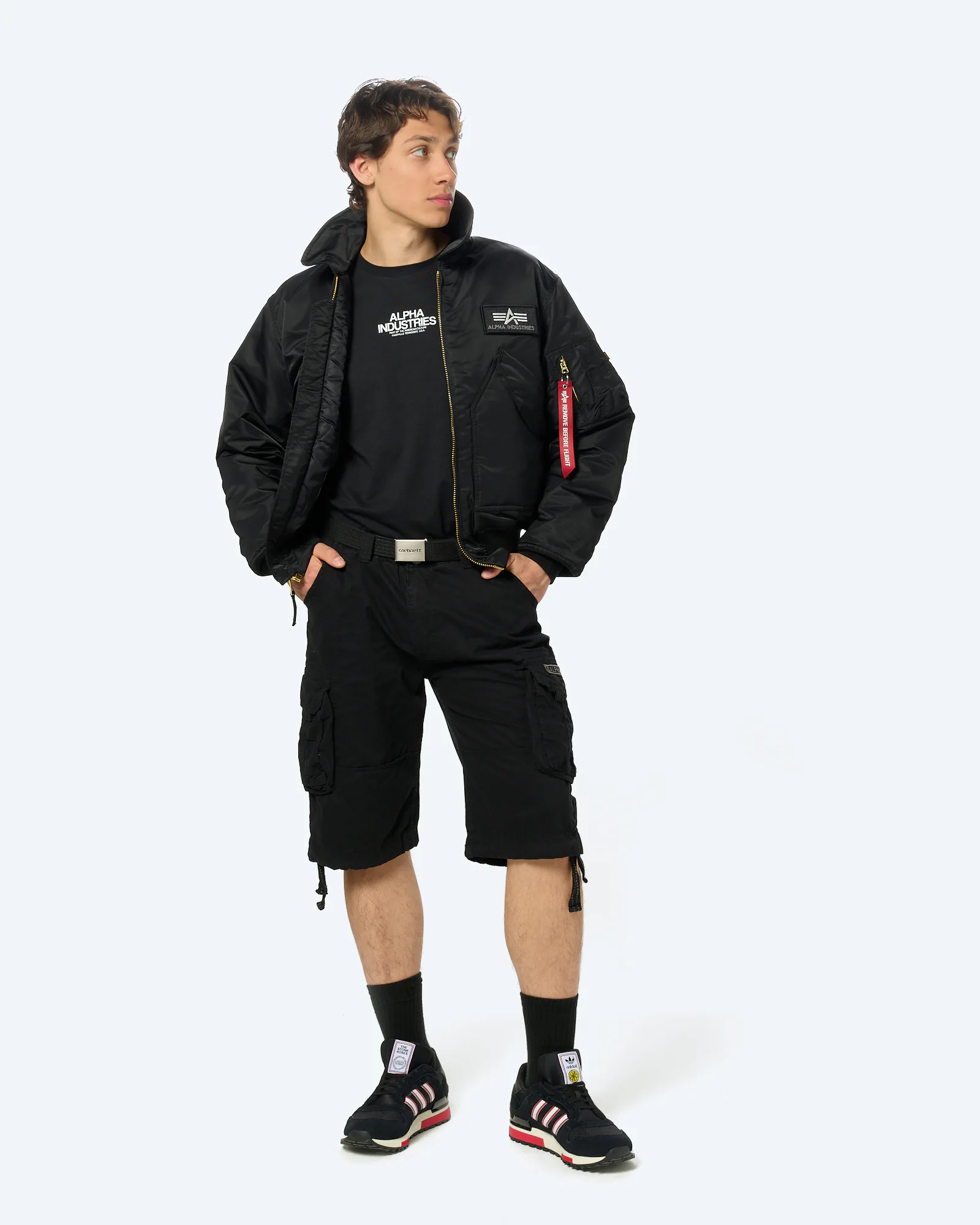 Alpha Industries Jet Cargo Short Black
