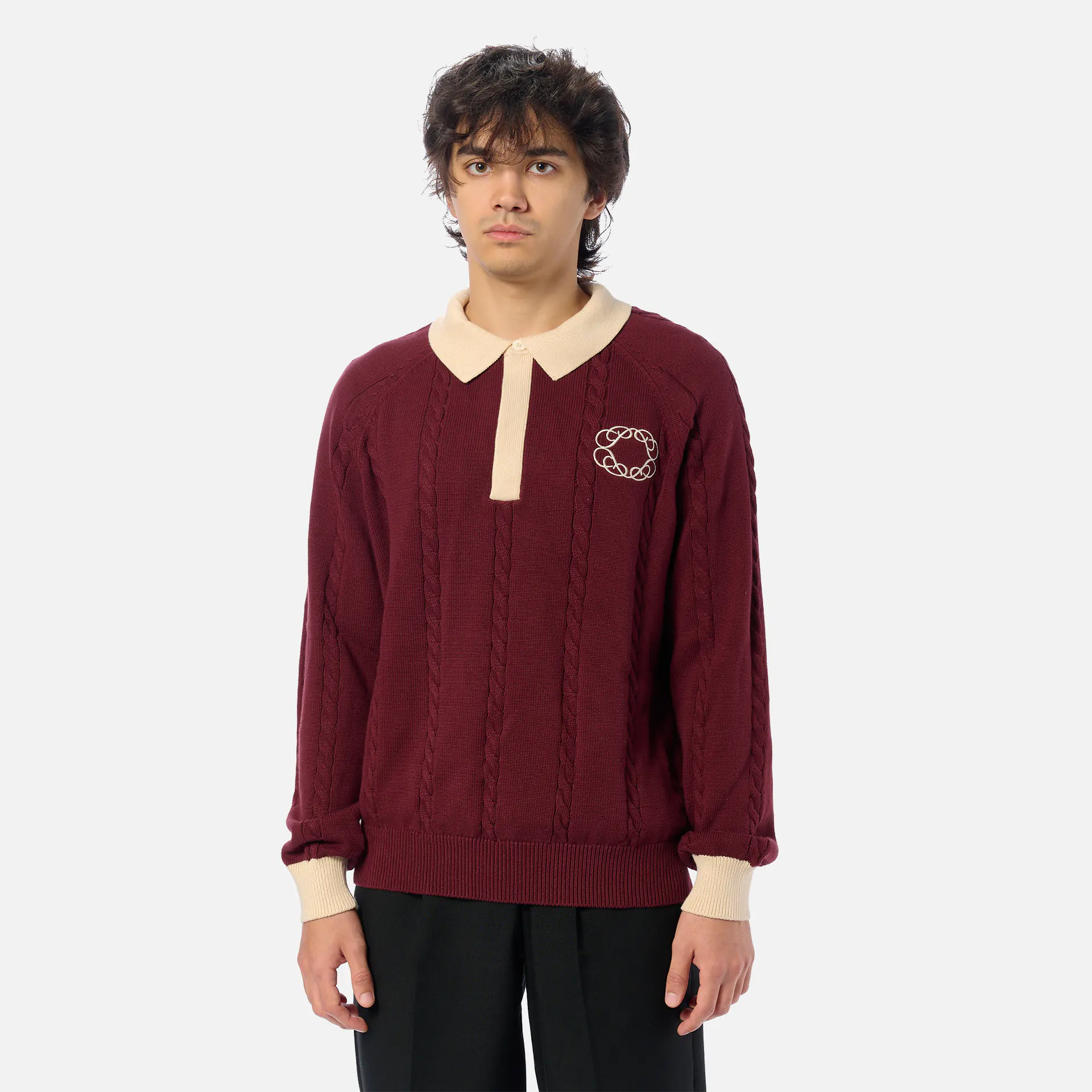 Prohibited Legacy Knitted Jersey Bordeaux