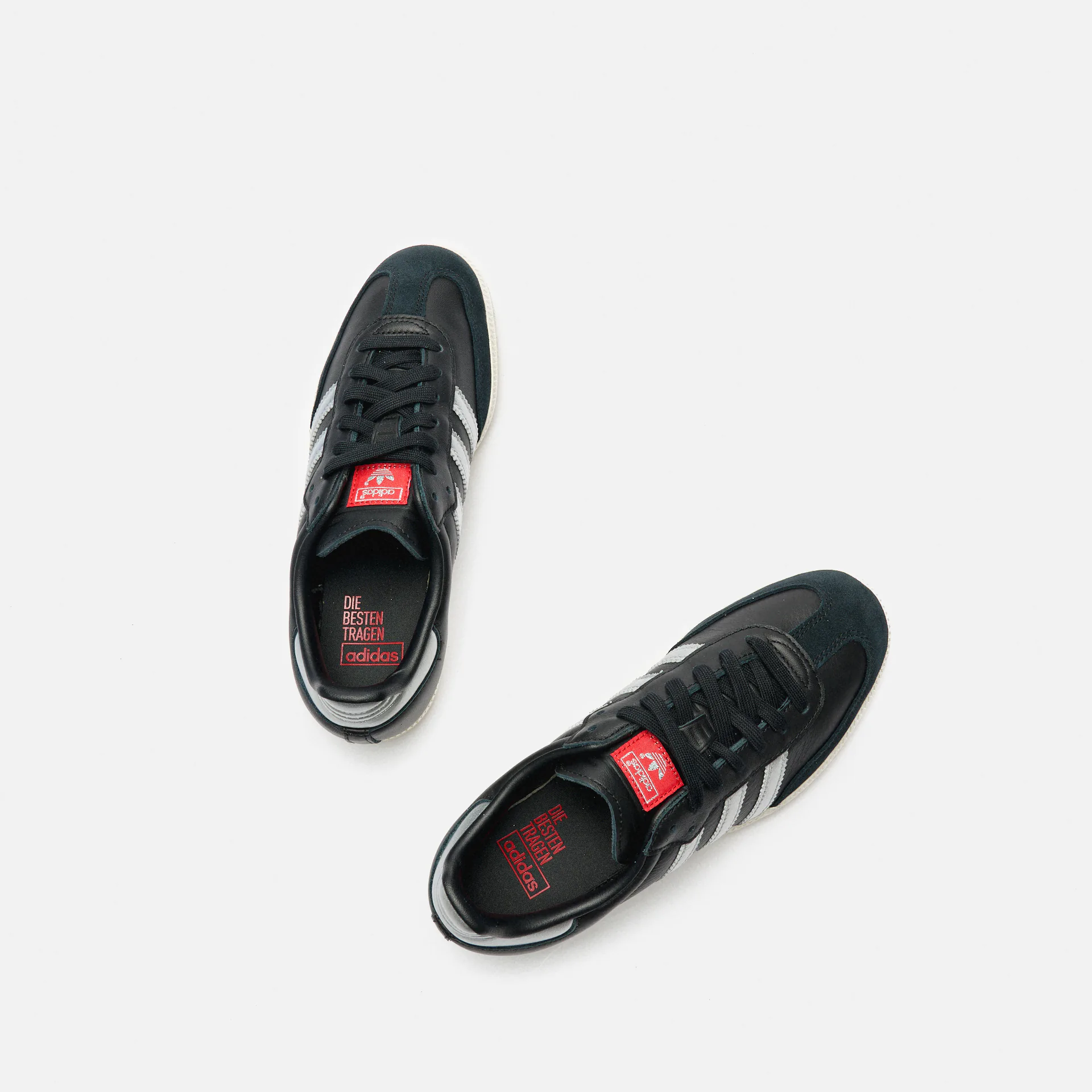 Adidas originals samba trainers - black/white online