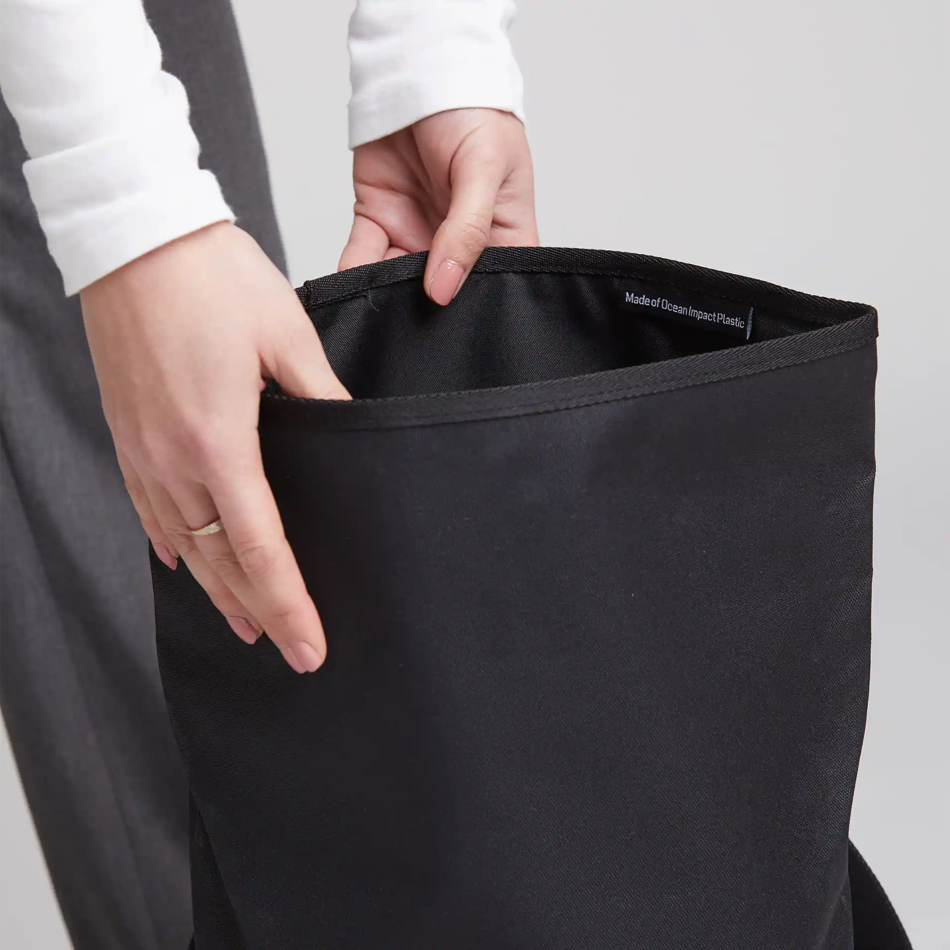 Got Bag Rolltop Small Backpack Black