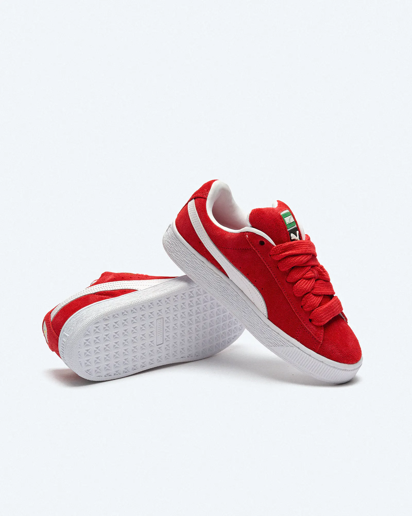 PUMA Suede XL Sneaker For All Time Red Puma White
