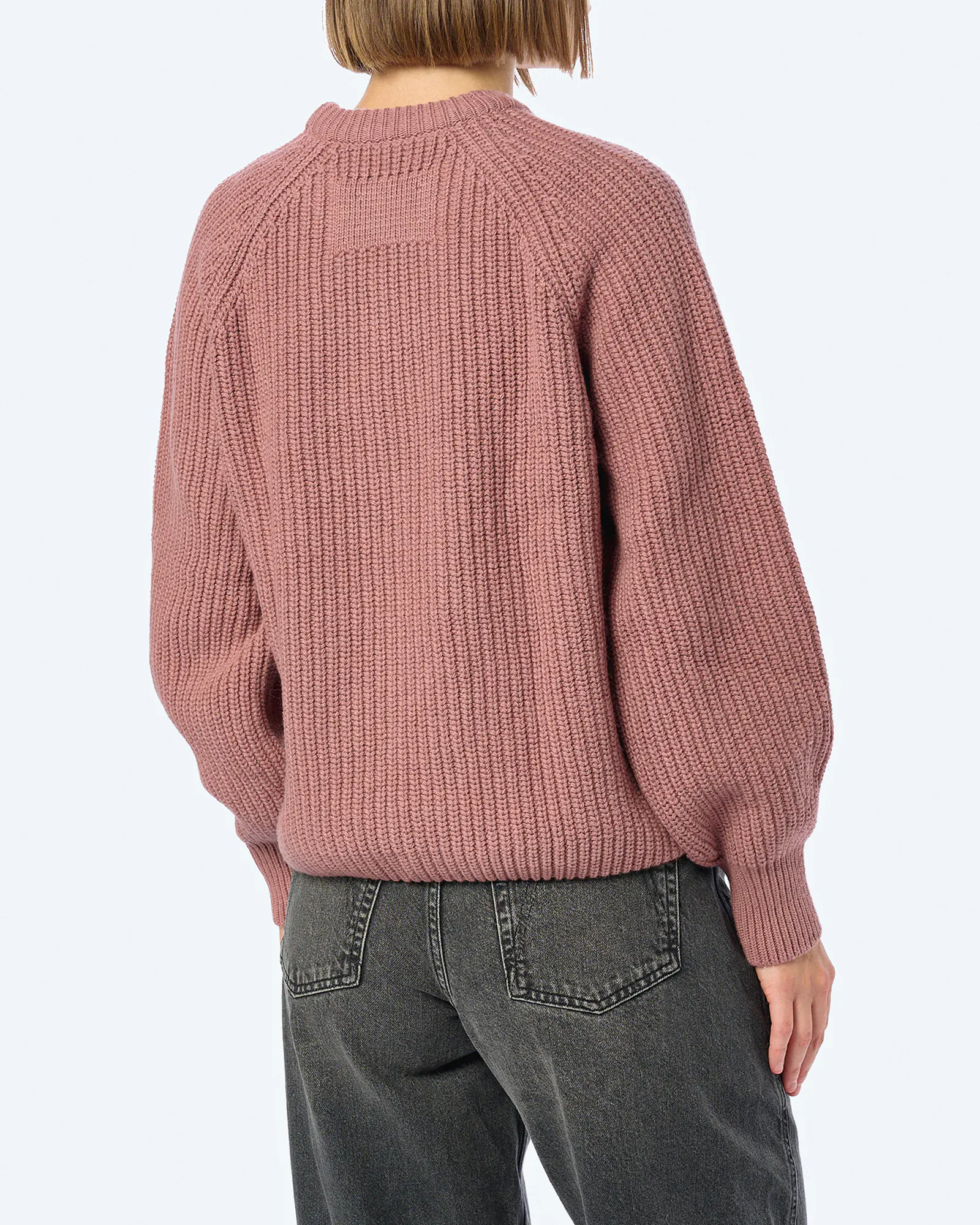 ARMEDANGELS KAAGI Knit Sweatshirt Light Berry ARMEDANGELS KAAGI Knit Sweatshirt Light Berry