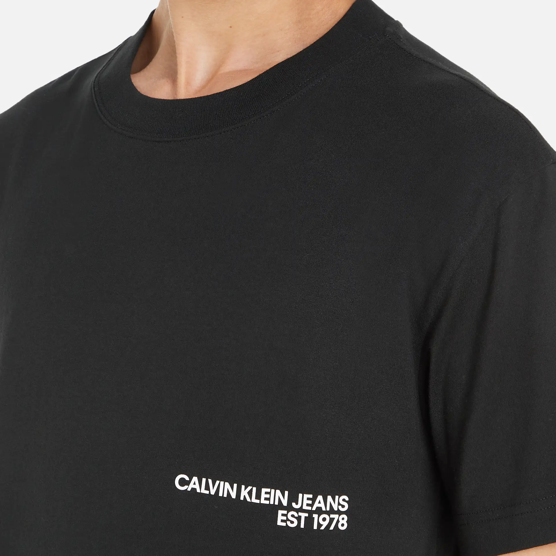 Klein Calvin CK T-Shirt Spray Black Jeans