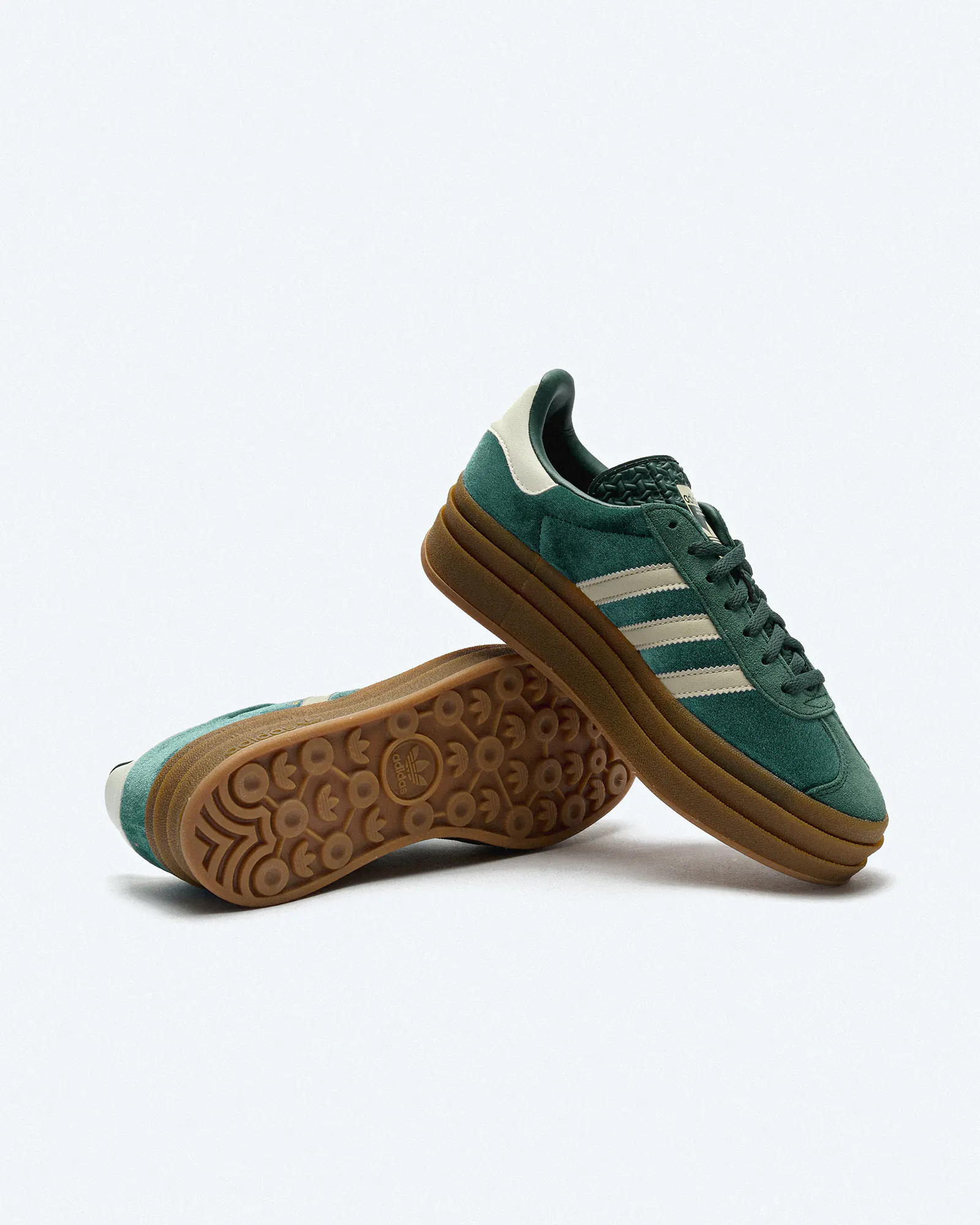 adidas Originals Gazelle Bold Sneaker Mineral Green/Putty Grey adidas Originals Gazelle Bold Sneaker Mineral Green/Putty Grey
