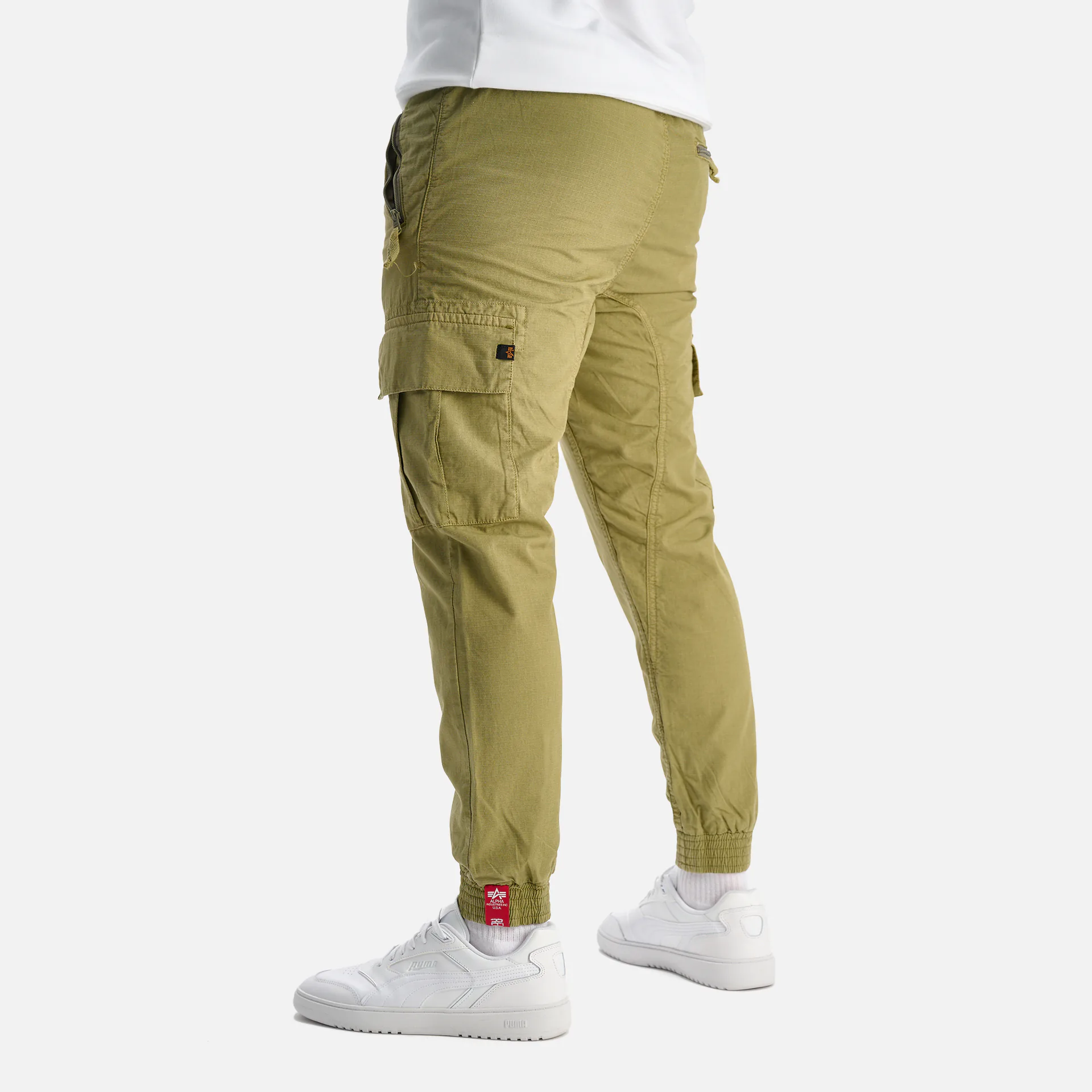 Alpha Industries Ripstop Cargo Pants Light Olive