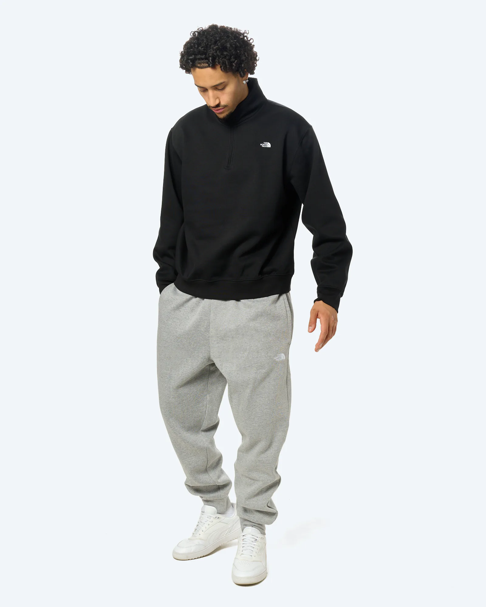 M Evo Simple Dome Regular Jogger Pants TNF Pale Grey Heather