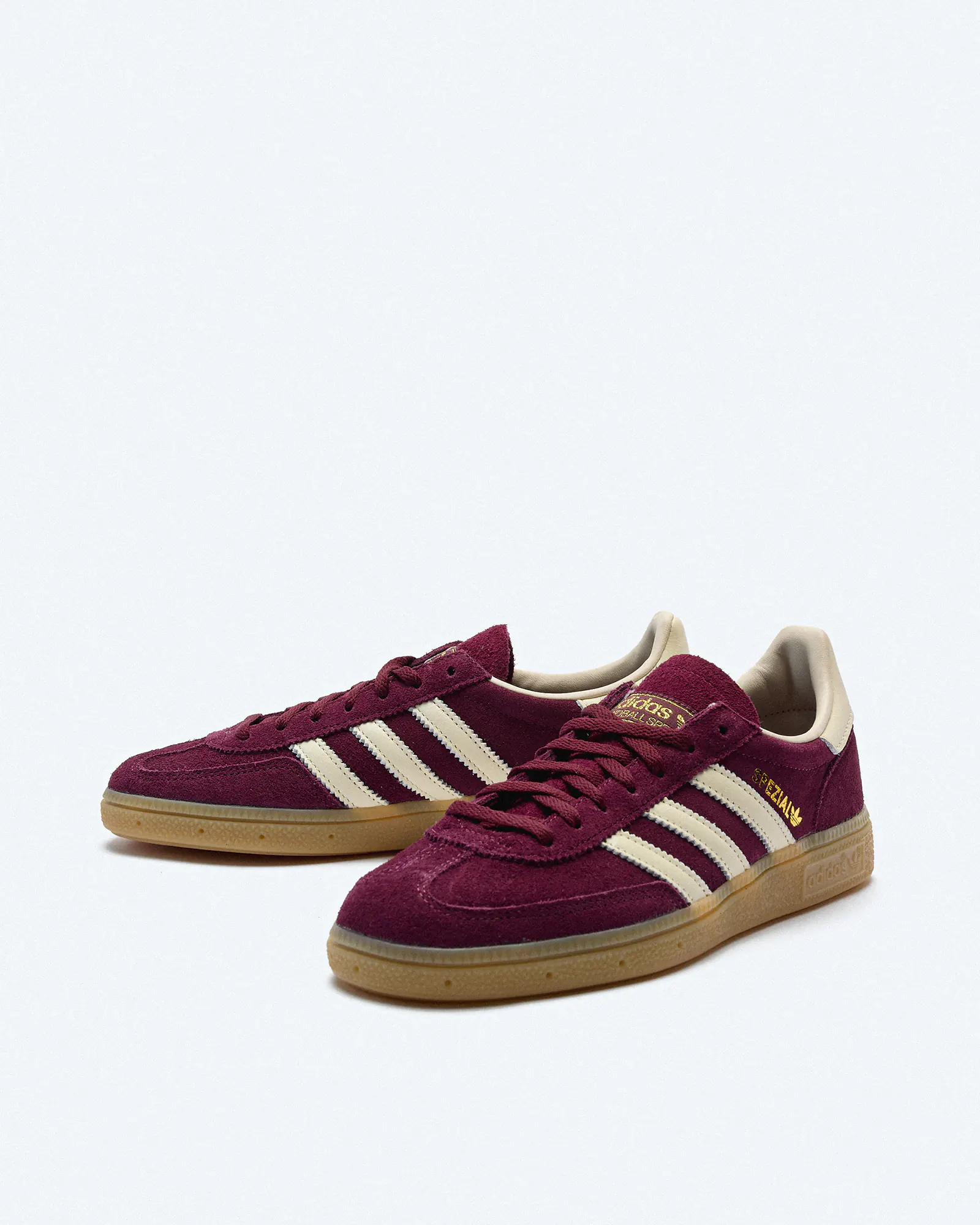 adidas Originals Handball Spezial Sneakers Maroon/Cream White adidas Originals Handball Spezial Sneakers Maroon/Cream White