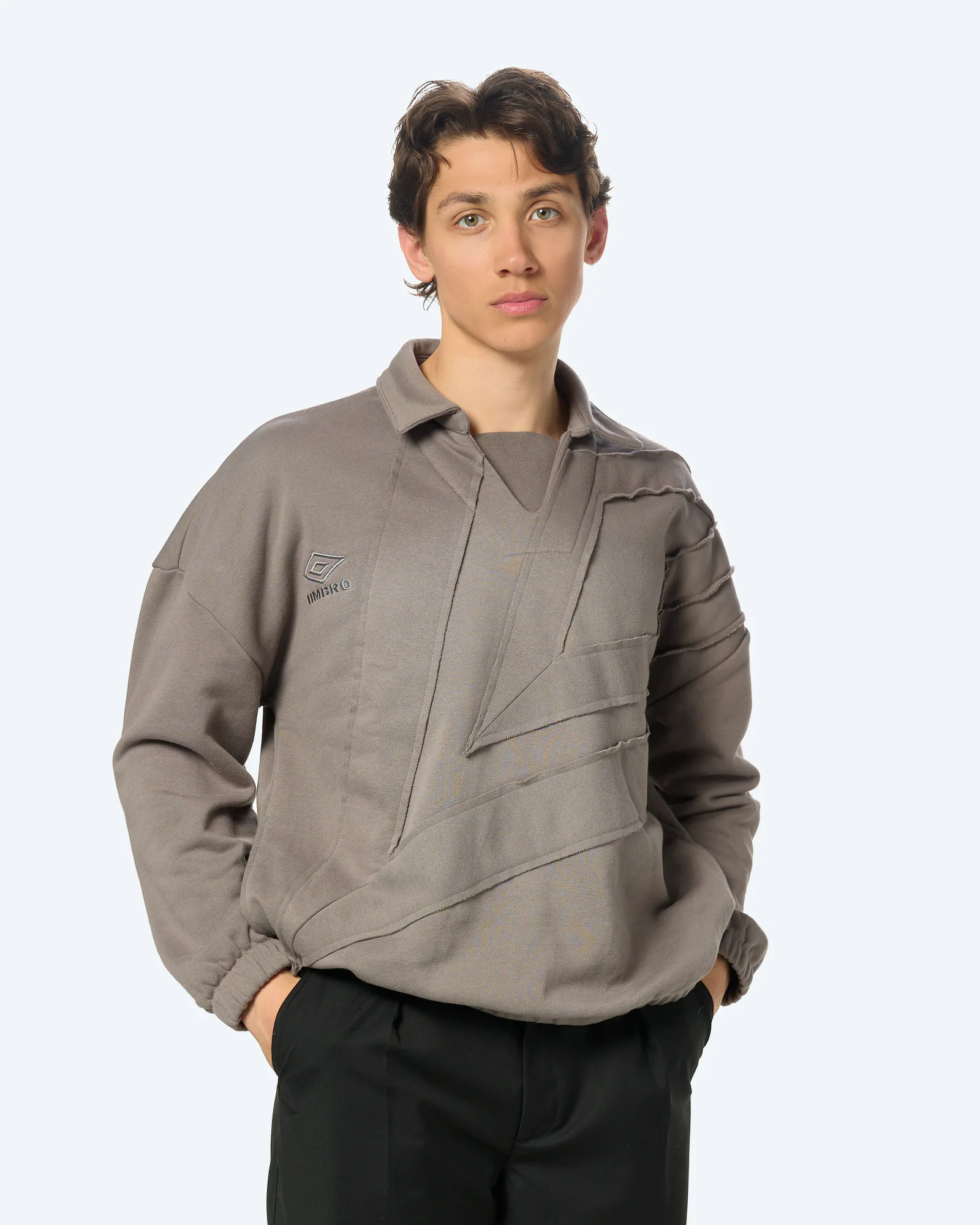 Umbro Diamond Drill Sweat Top Brushed Nickel