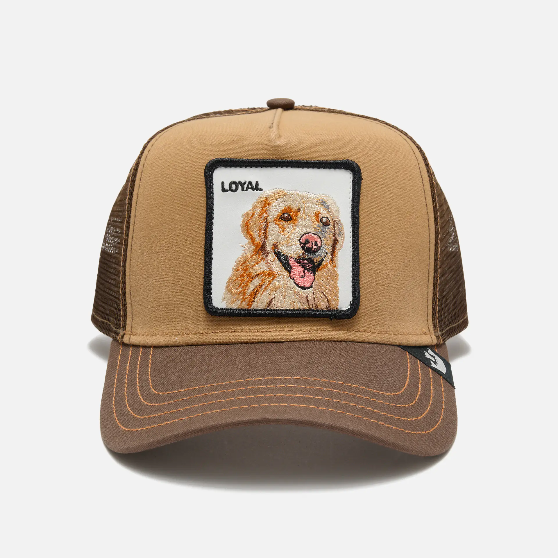 Goorin Bros The Loyal Dog Trucker Cap Brown