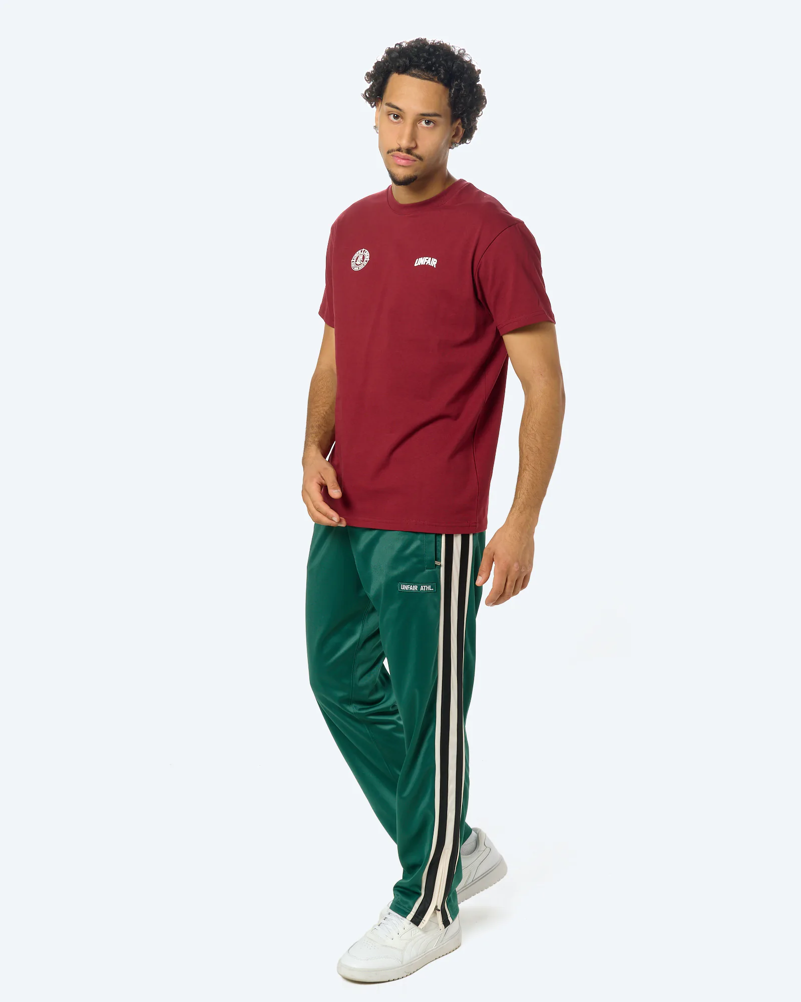 Two Side Logo T-Shirt Merlot
