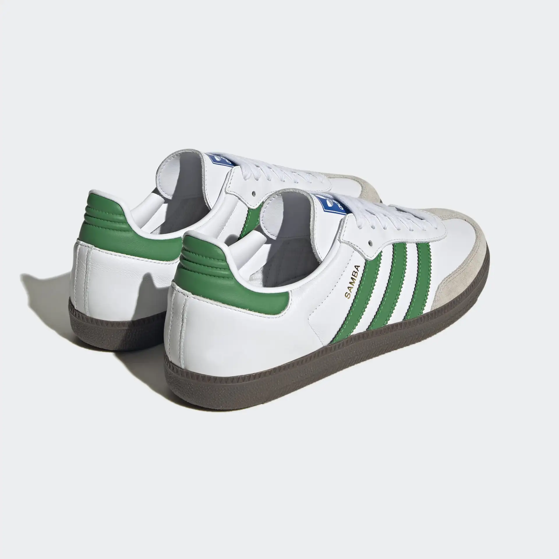 adidas Originals Sneaker Samba OG White/Green/Gum adidas Originals Sneaker Samba OG White/Green/Gum
