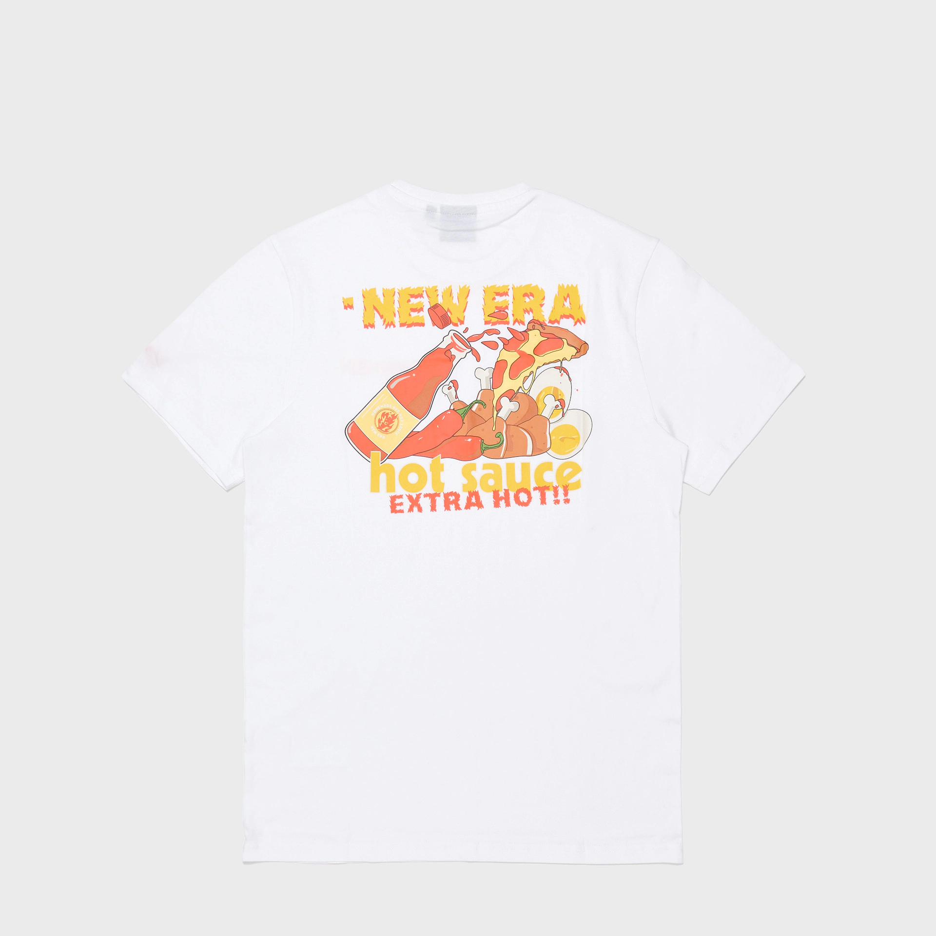 New Era Food Graphic T-Shirt White