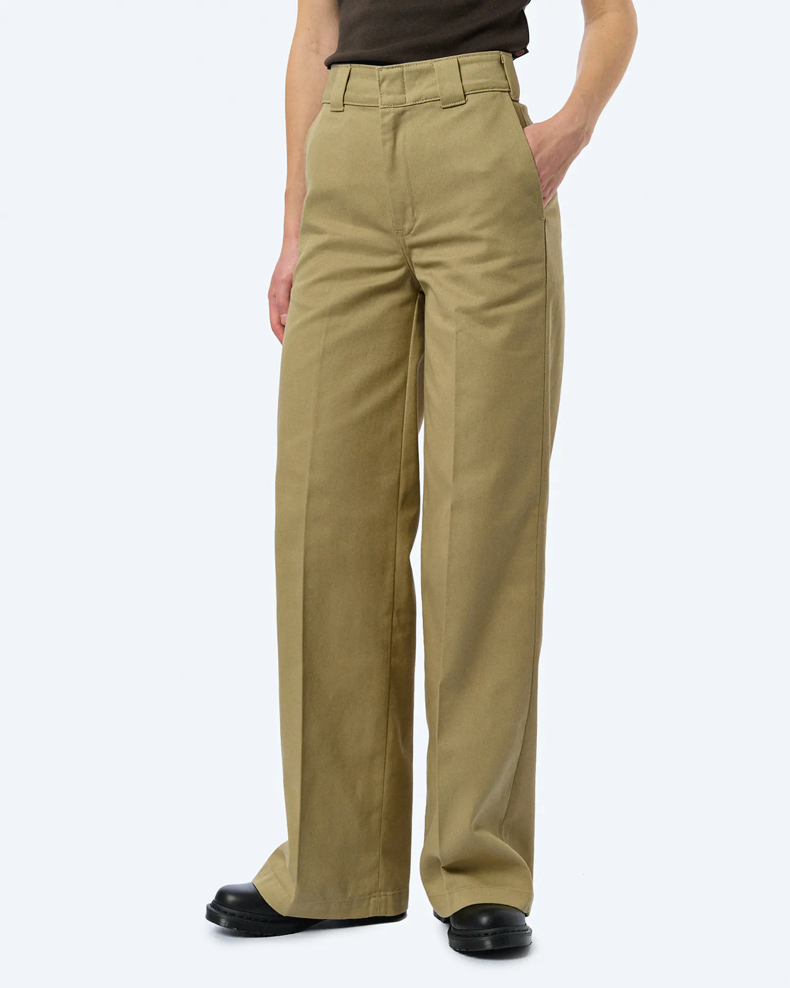 Dickies Wide Leg Work Pant Khaki  Dickies Wide Leg Work Pant Khaki