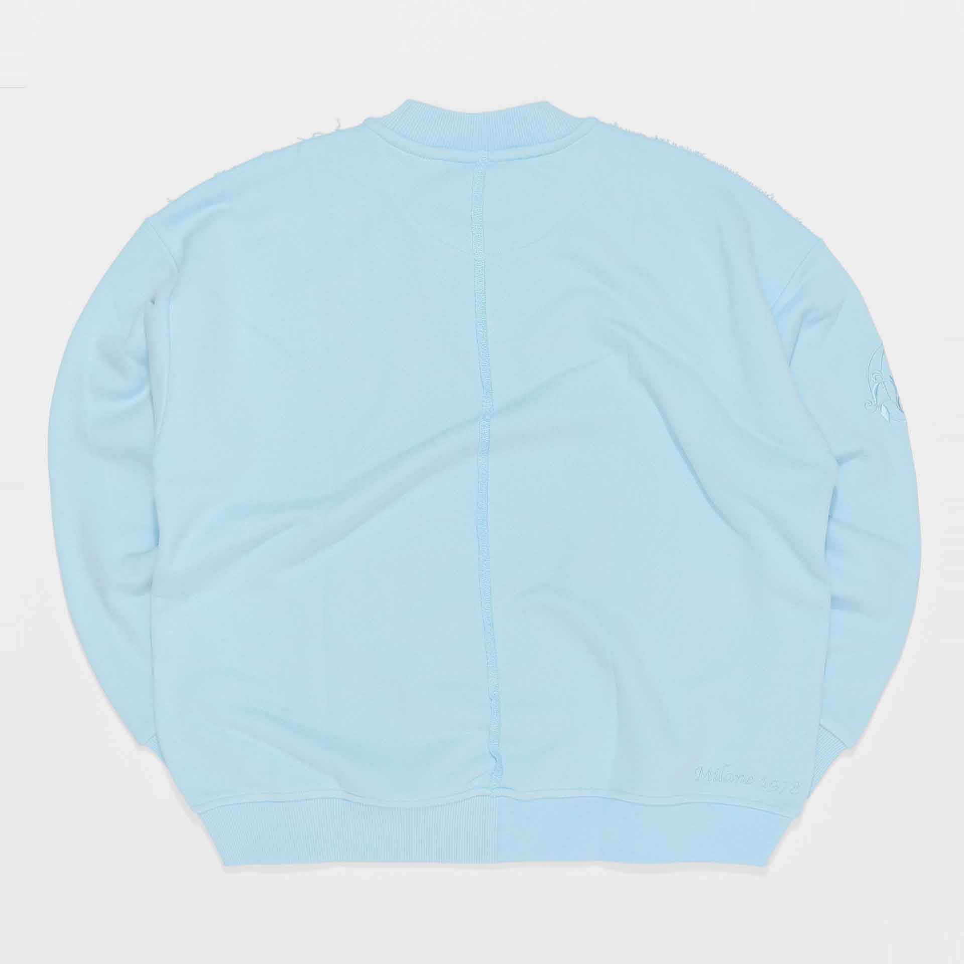 Carlo Colucci Oversize Sweatshirt Blue