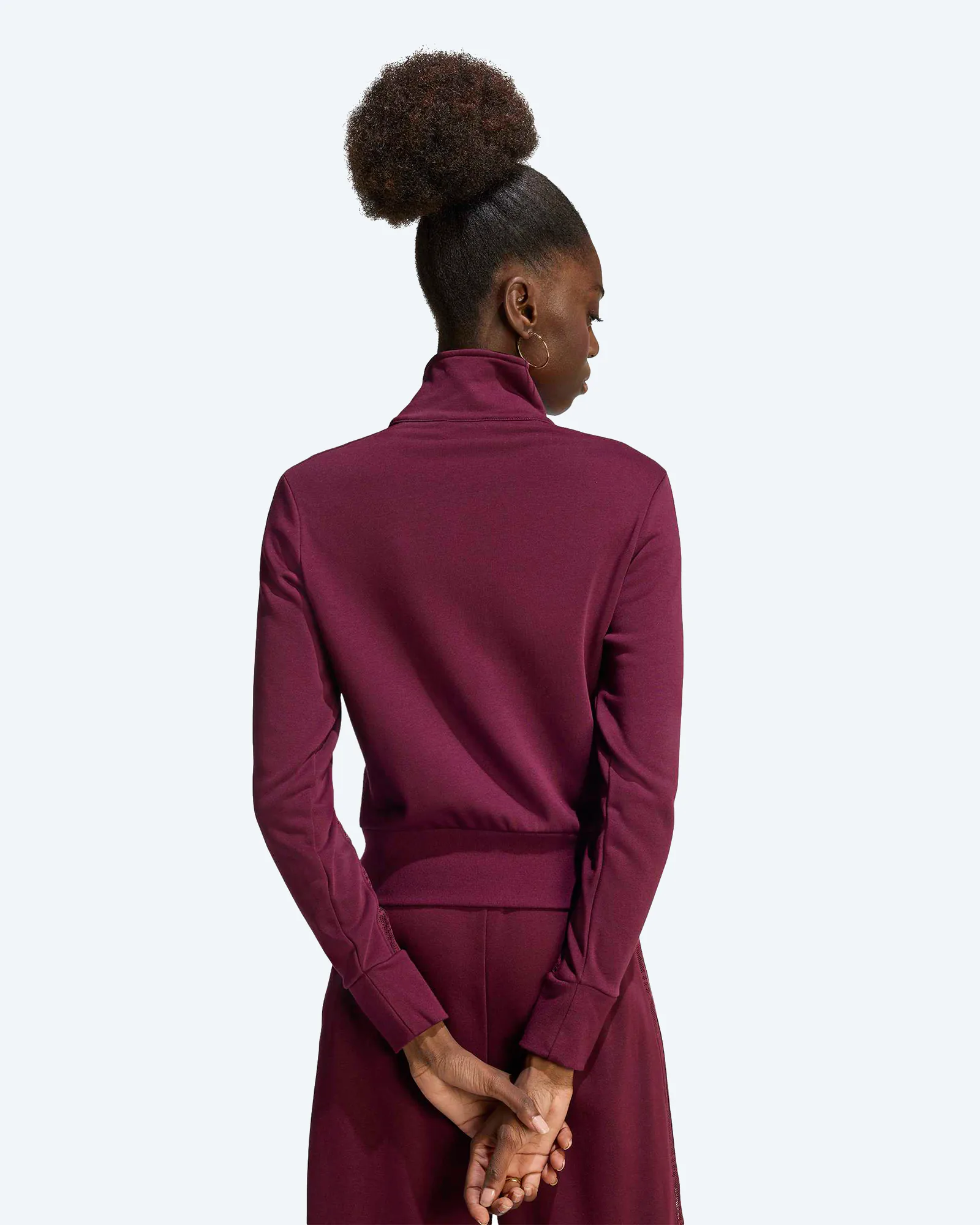 Firebird Lace Tracktop Maroon