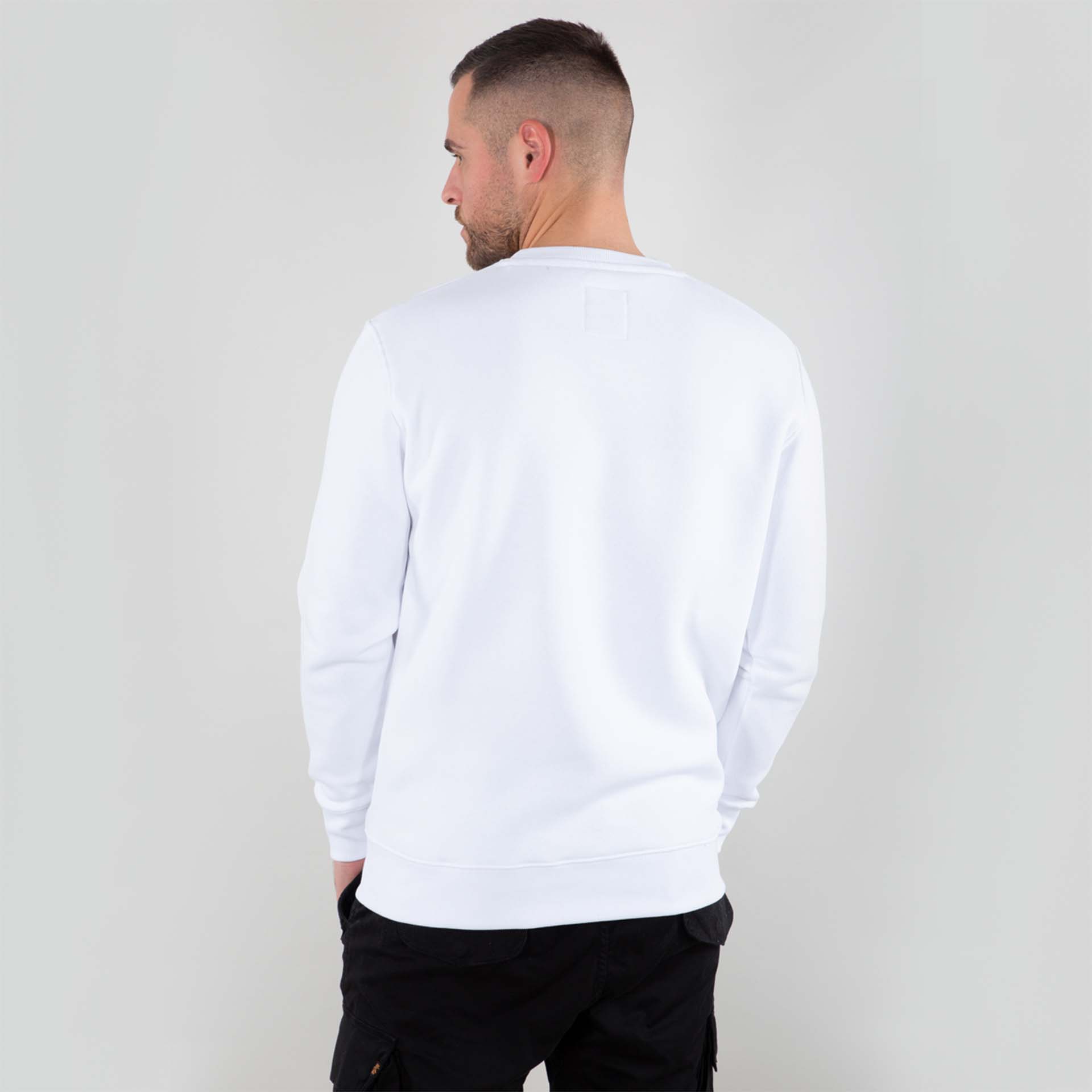 Alpha Industries Basic Sweatshirt White