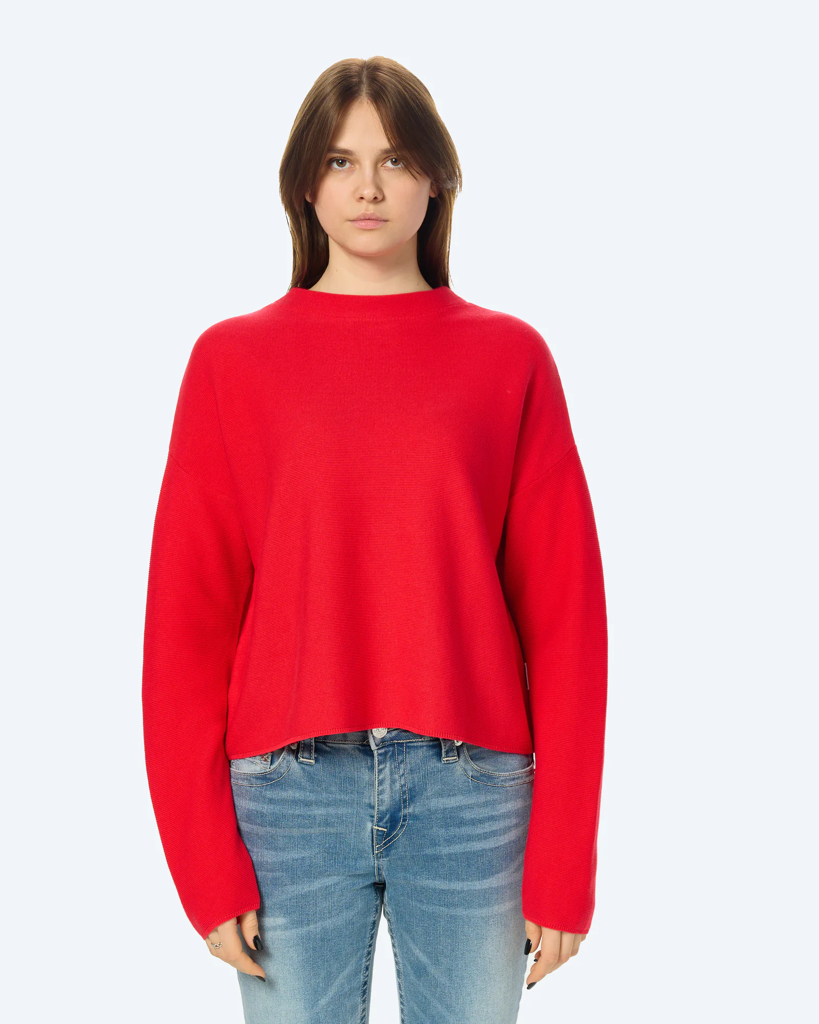 ARMEDANGELS MERINAA LINKS LINKS Sweatshirt Candy Apple