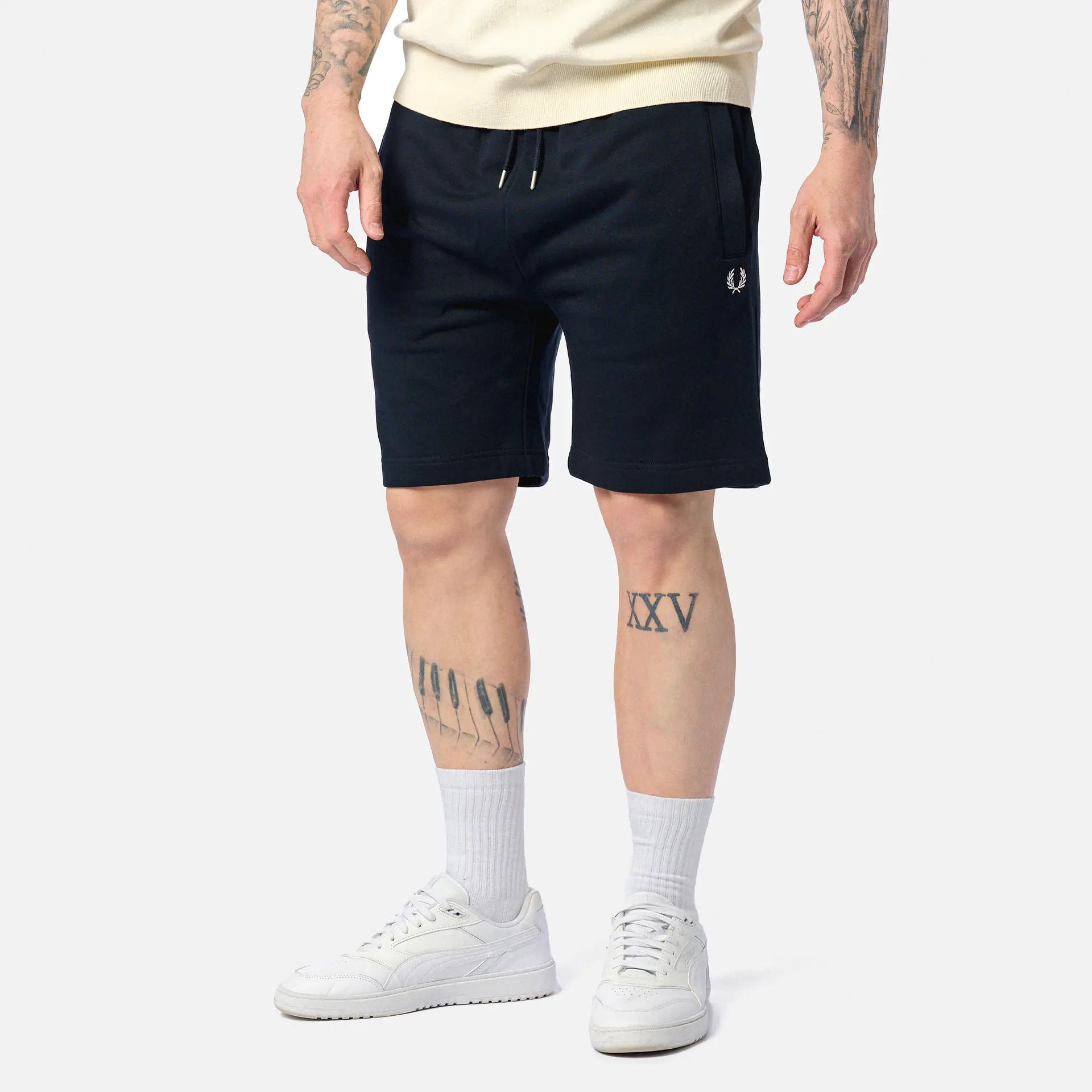 Fred Perry Classic Sweat Shorts Navy