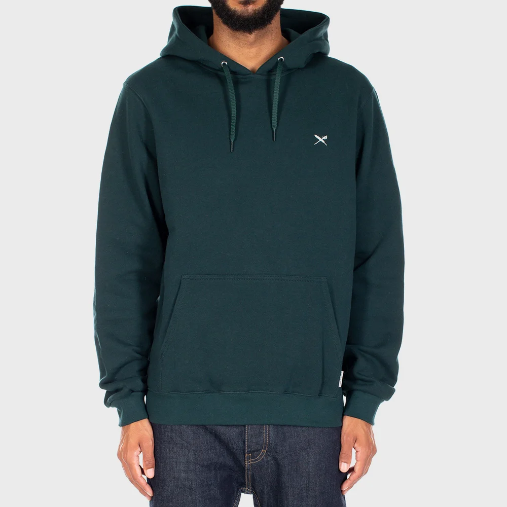 Iriedaily Mini Flag 2 Embroidered Hoody Night Forest