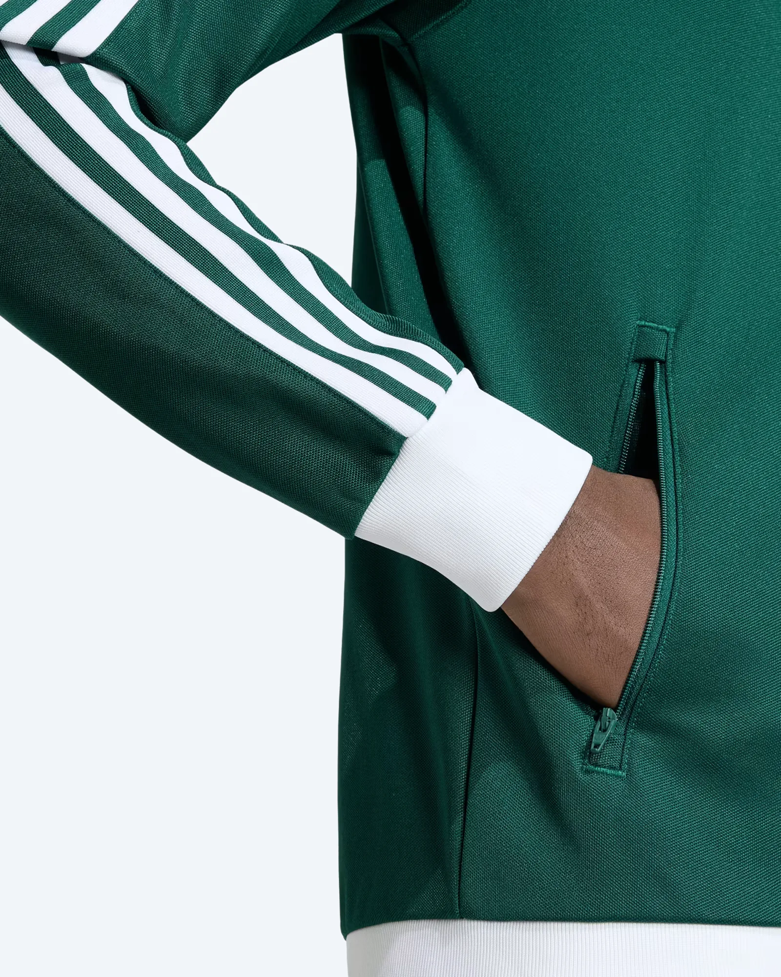 adidas Originals Classics Beckenbauer Track Top Collegiate Green/White